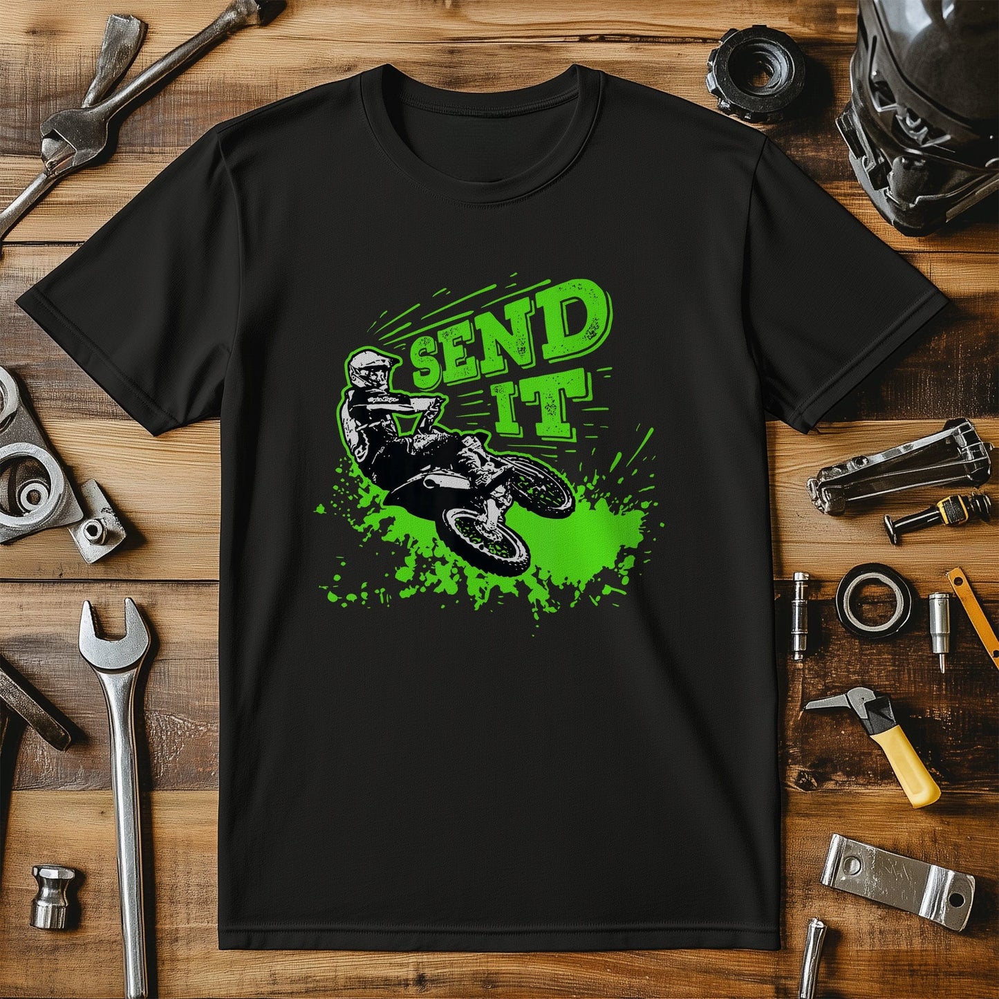 Send It Gift T-shirt - Dirt Bike