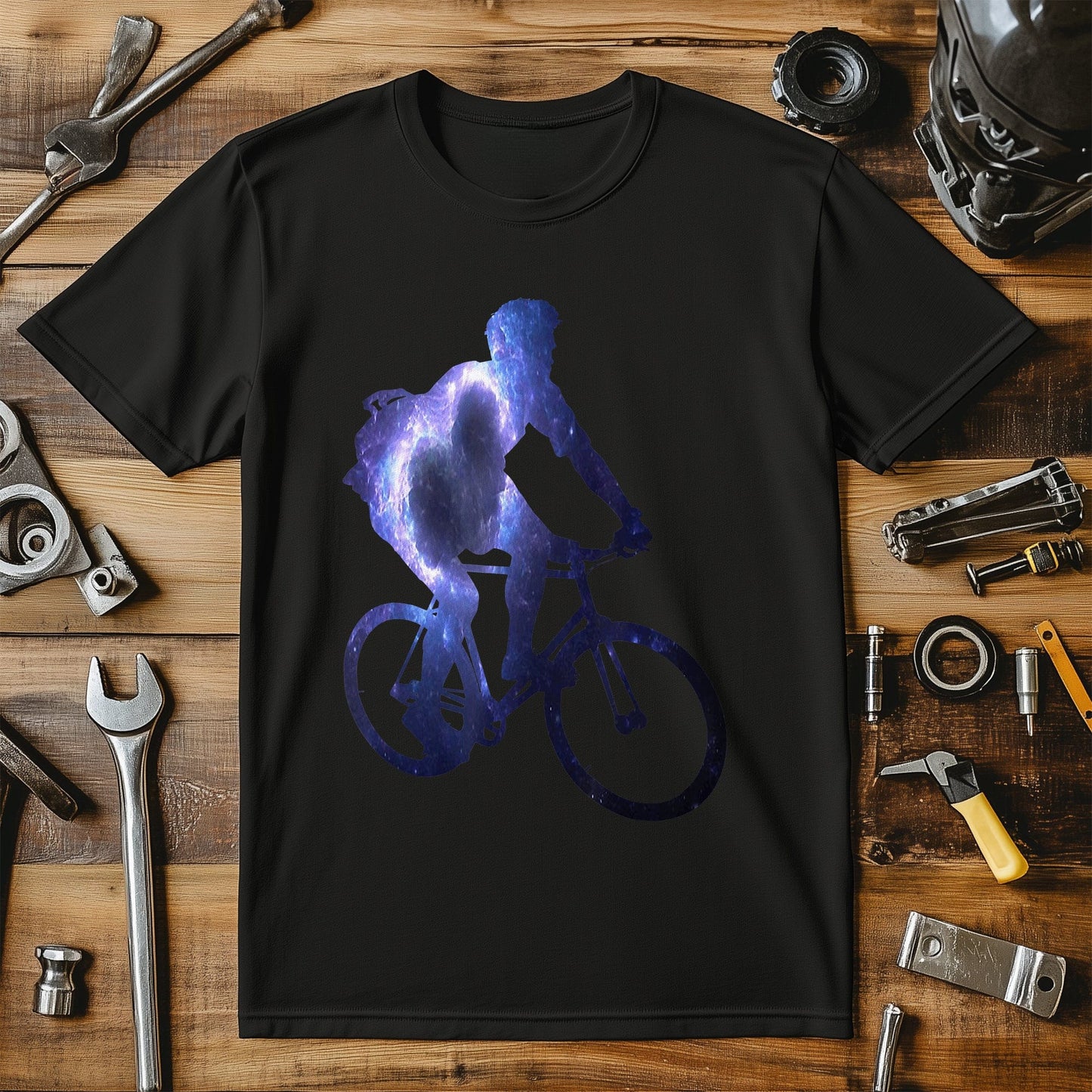 Cycling Galaxy T-Shirt