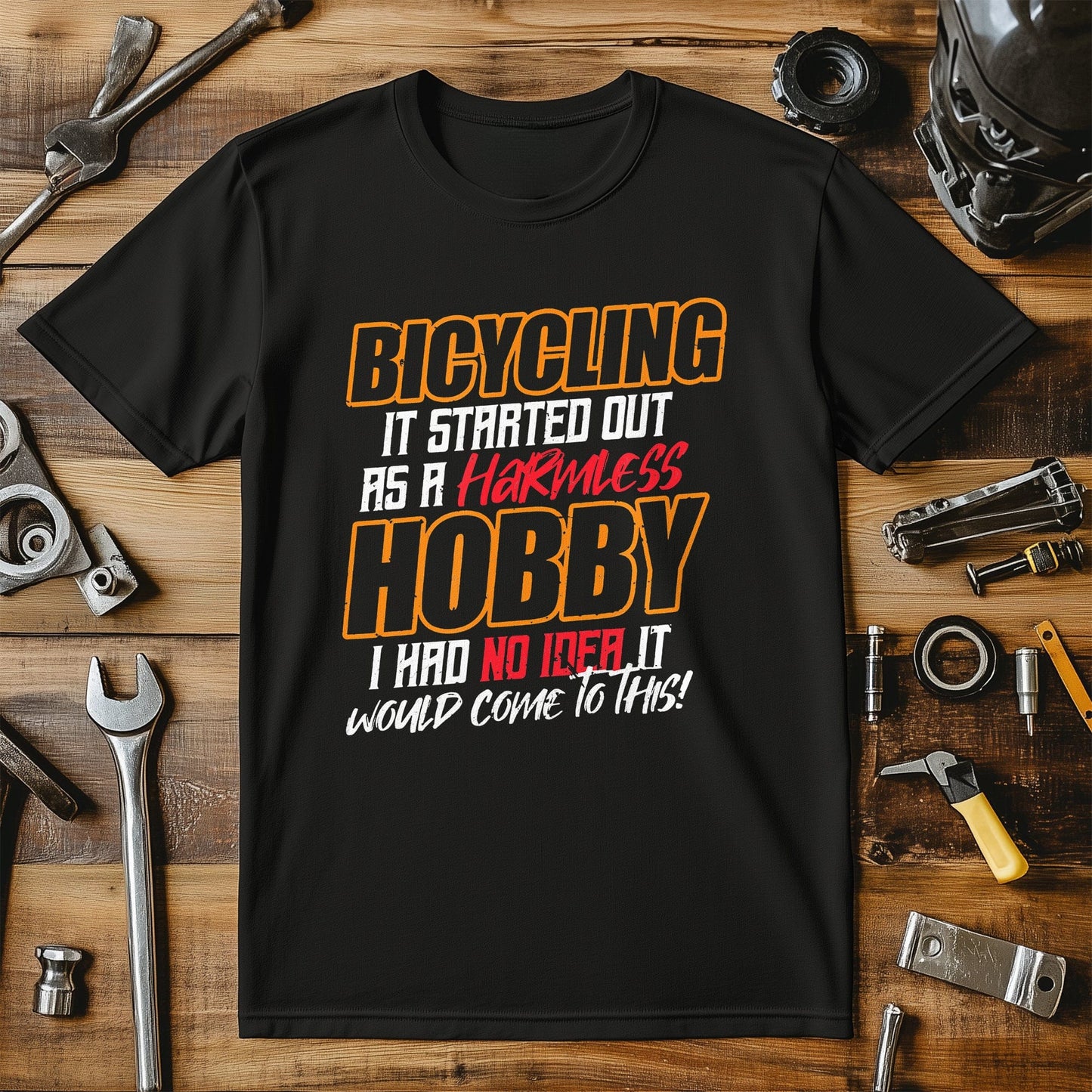 Cycling T-Shirt Cycling Started As A Hobby