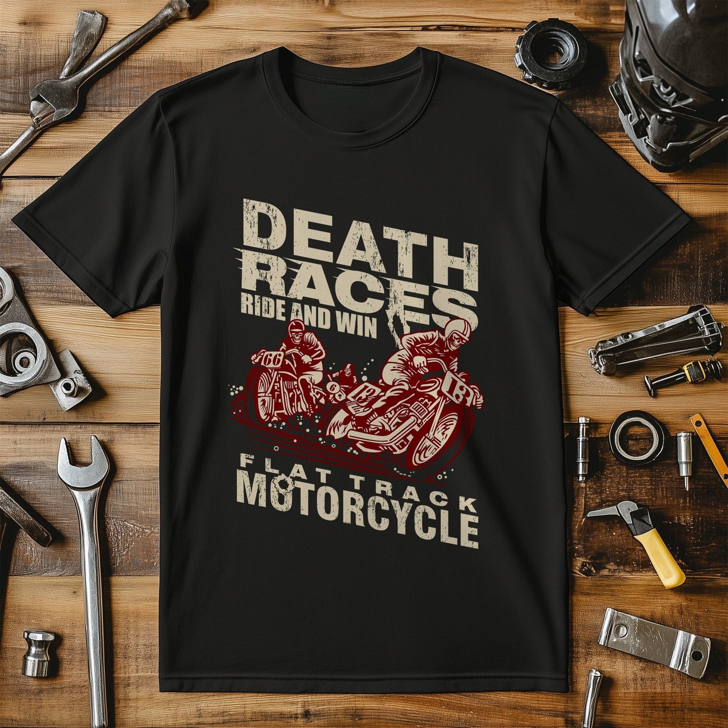Death Race T-shirt - Rev Up Your