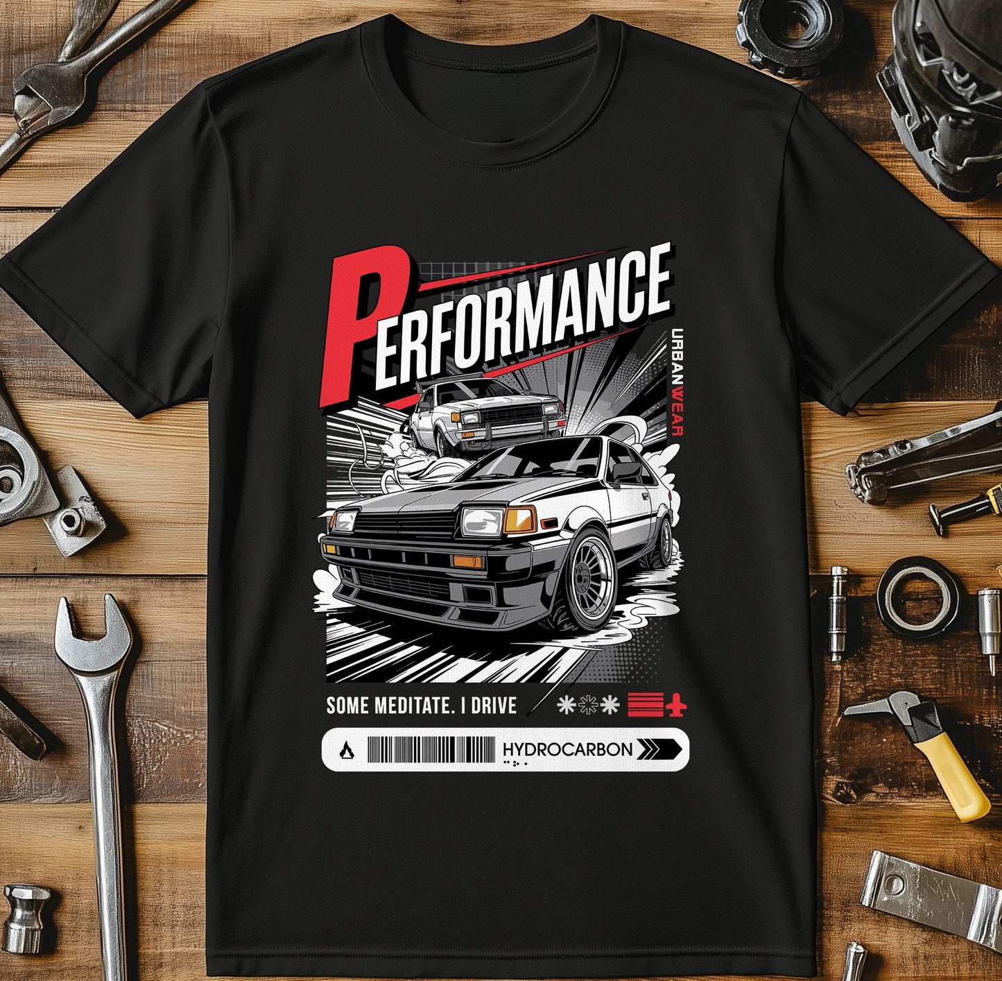 Retro Speed Pulse T-Shirt