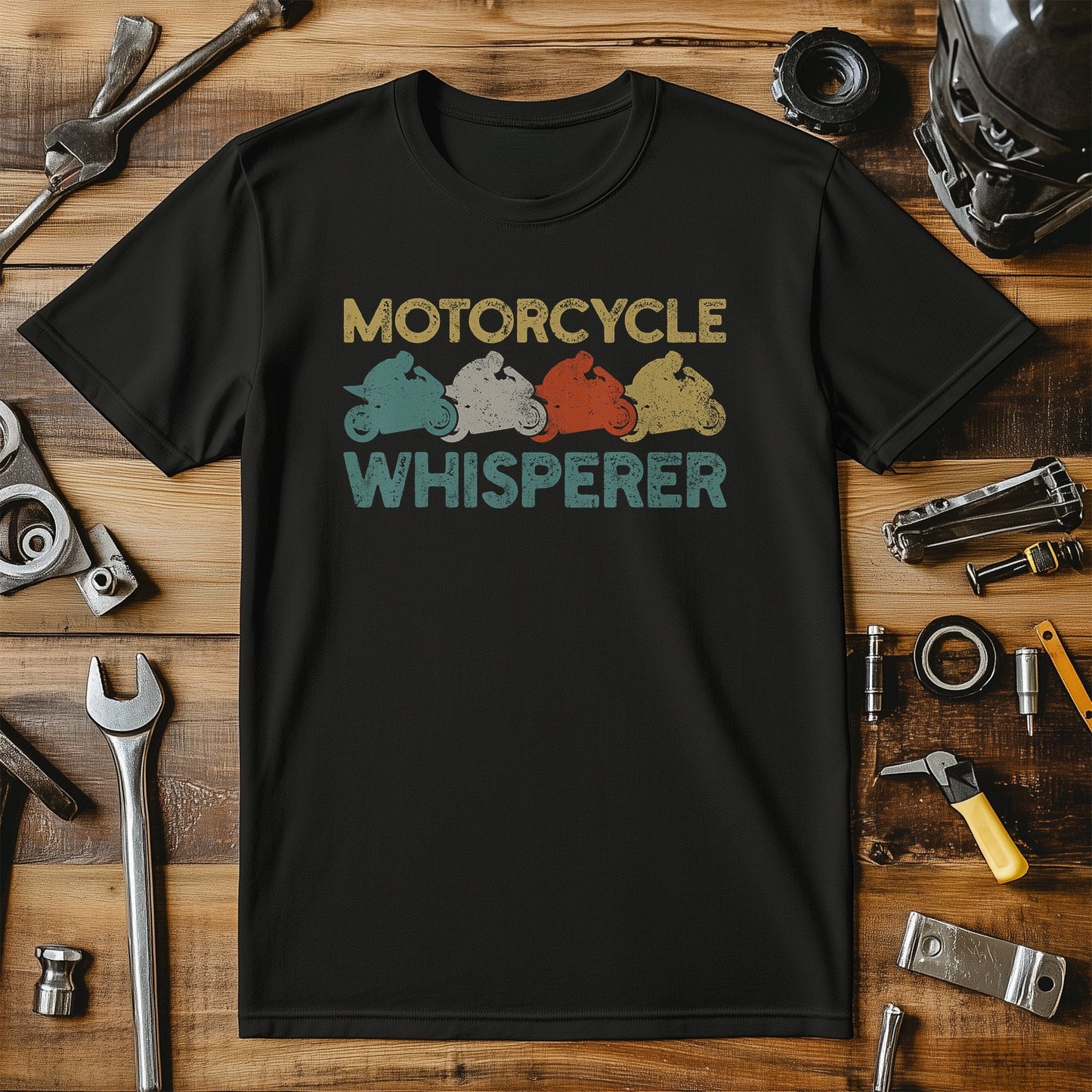 Motorcycle Biker Retro 43 T-Shirt