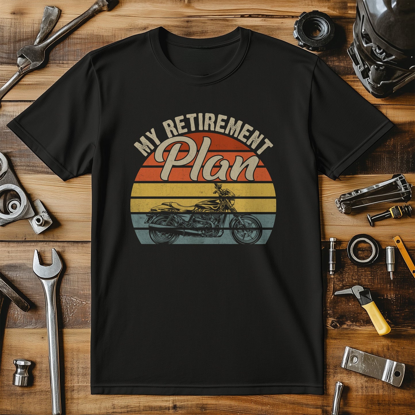 My Retirement Plan with Bike T-shirt
