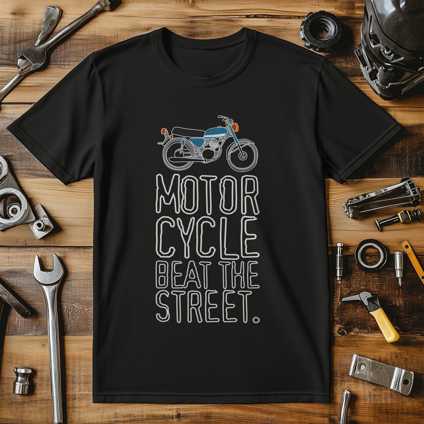 Beat Street Motorcycle T-Shirt -