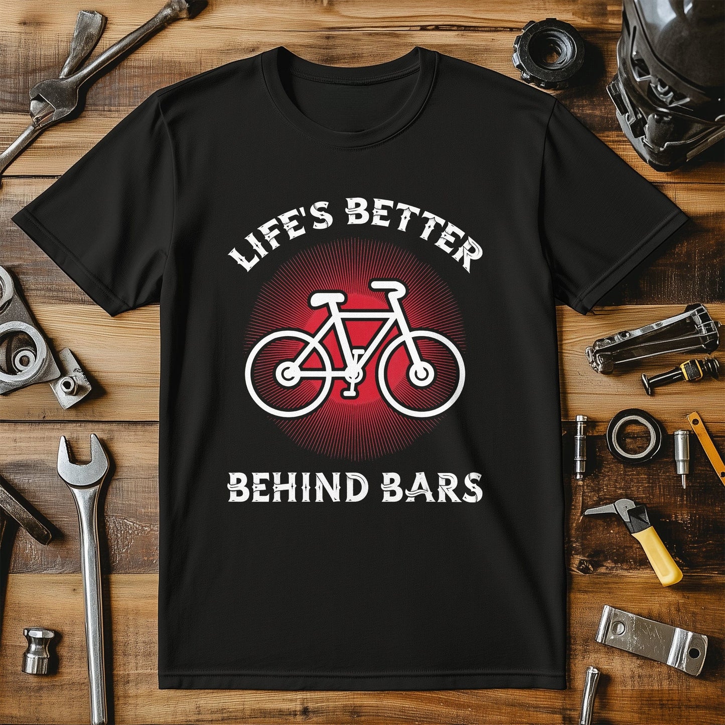 Cycling T-Shirt Life's Better Behind Bars
