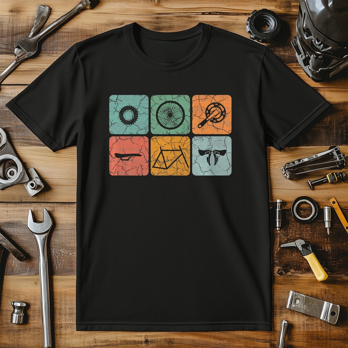 Cycling (203) T-Shirt - Tool-tastic