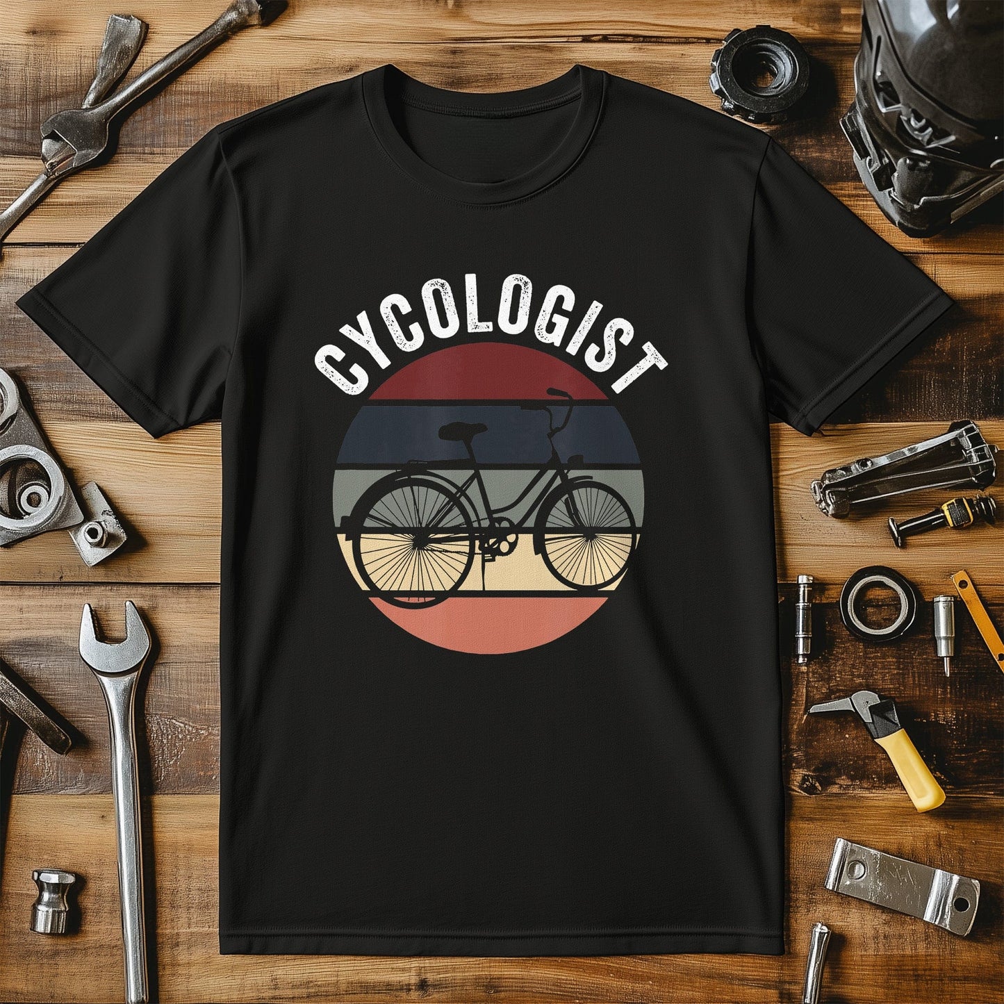 Cycling (217) T-Shirt - Funny Pedal