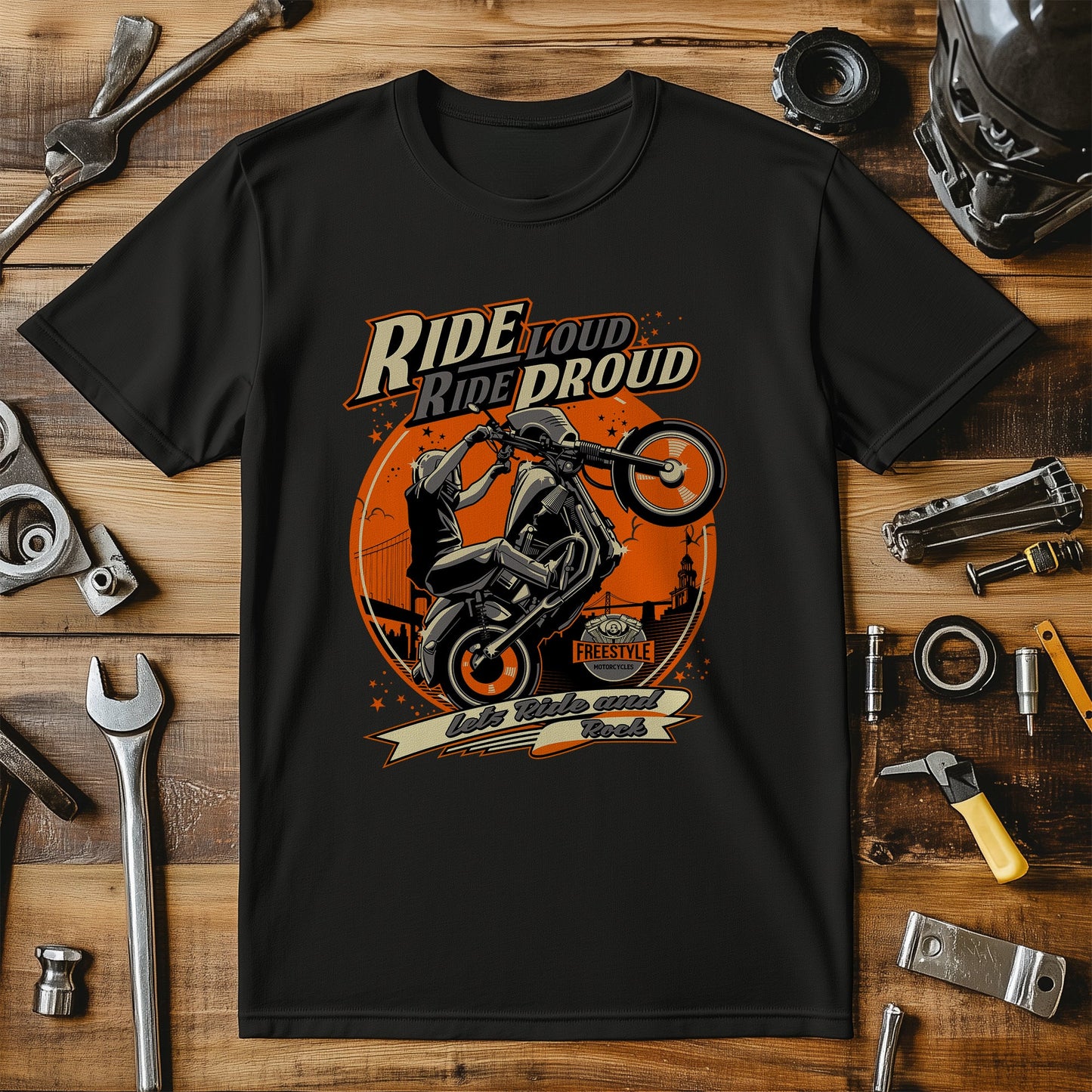 Ride Proud T-Shirt - Rev Up the