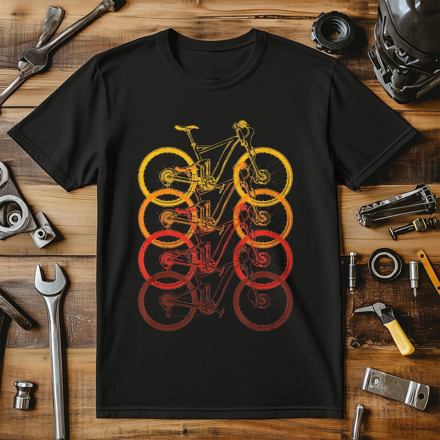 Bike Popart Design T-Shirt