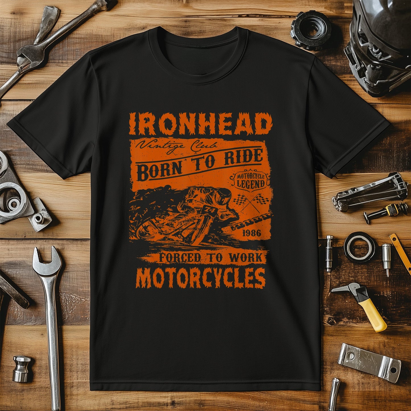 Ironhead Motorcycles T-Shirt: Born