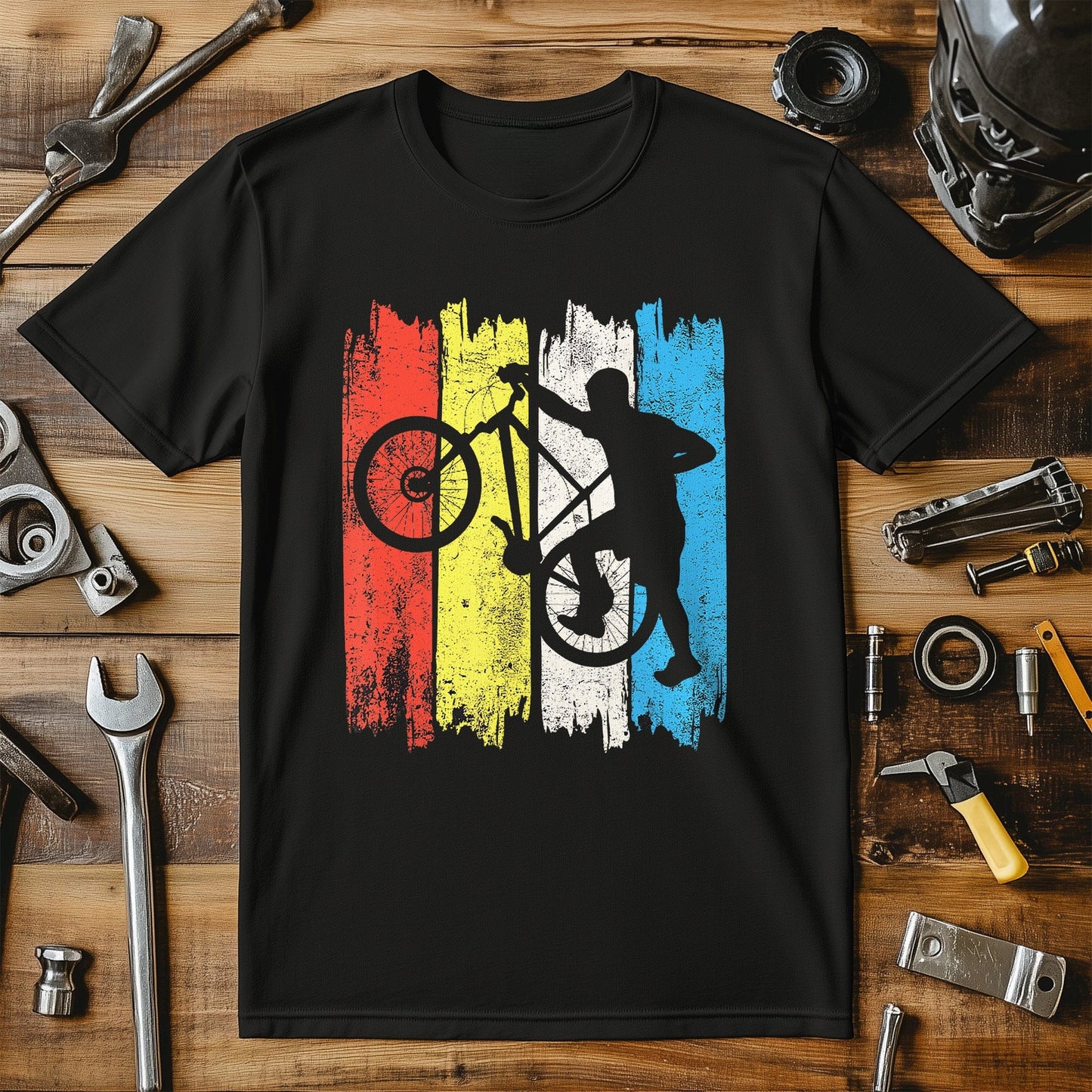 Cycling T-shirt Silhouette