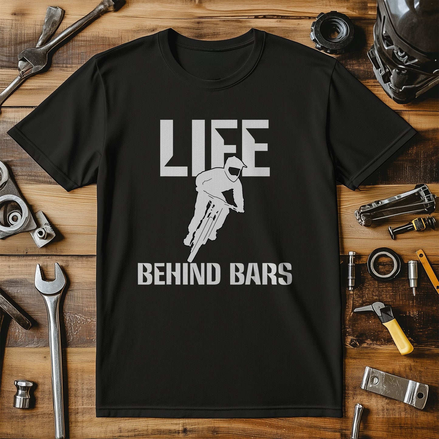 Life Behind Bars MTB T-Shirt - Funny