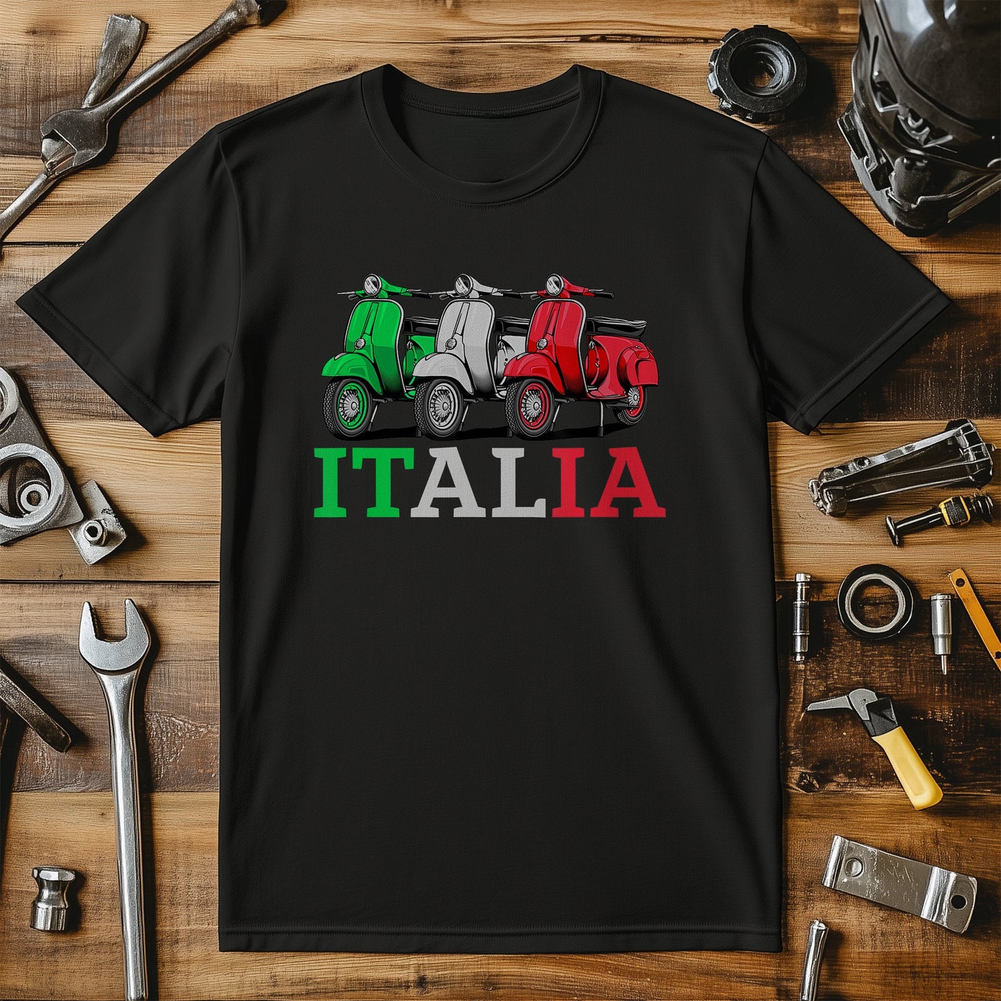Italia Vintage Scooter T-shirt -