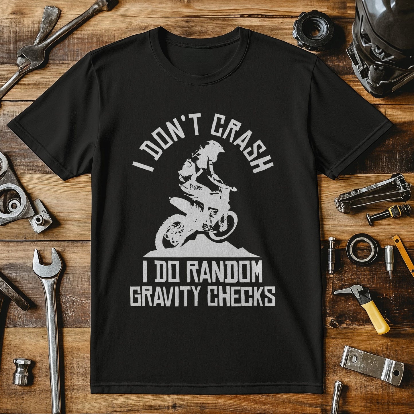 Dont Crash I Do Random Gravity T-Shirt