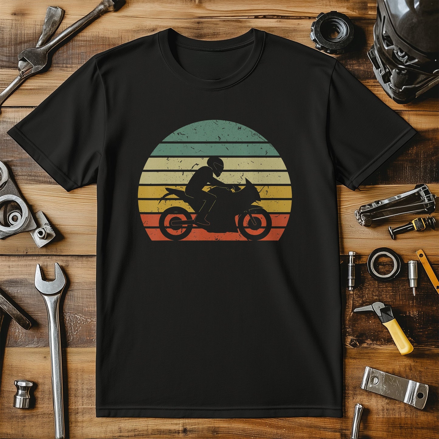 Vintage Bike Vibes T-Shirt - Retro