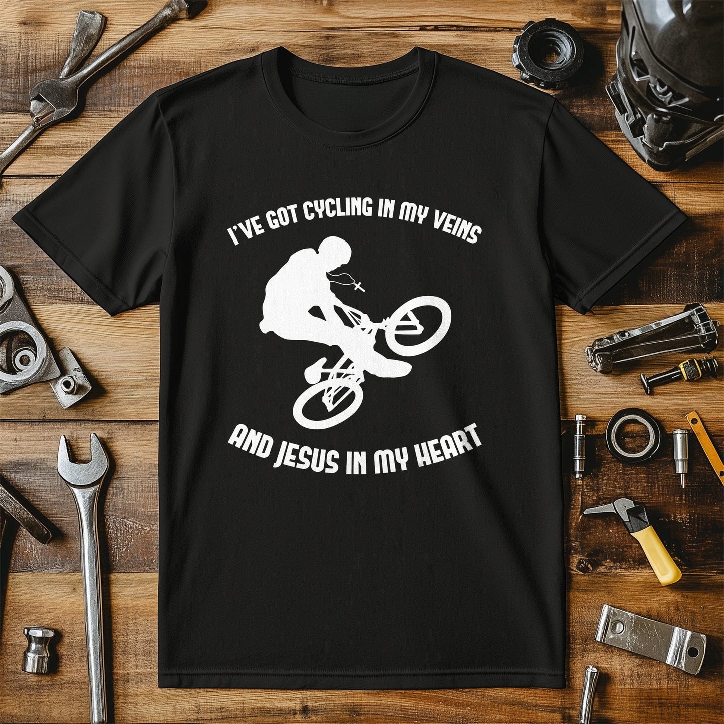 I've Got Cycling In My Veins T-Shirt