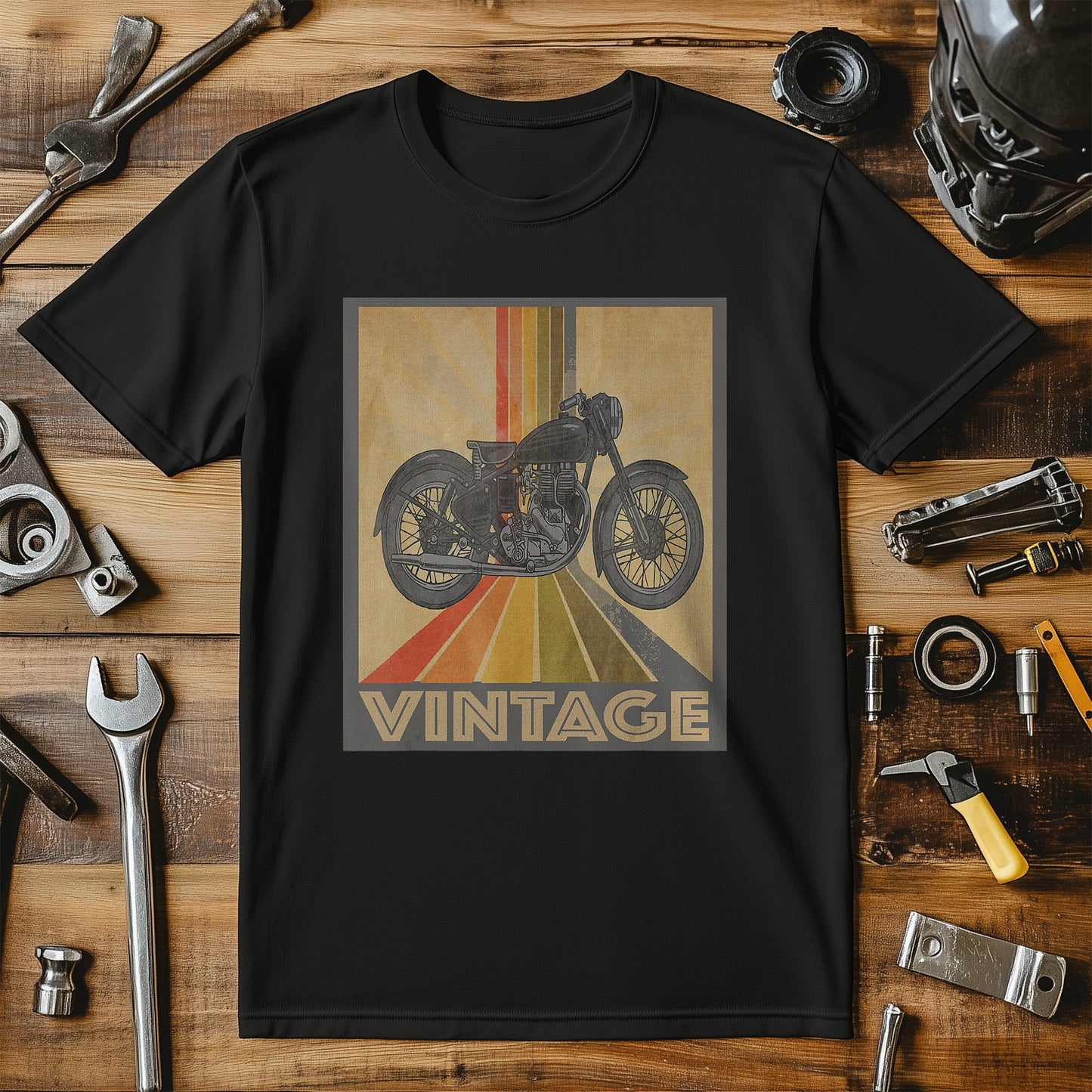 Vintage Motorcycling Shirt - Retro T-Shirt
