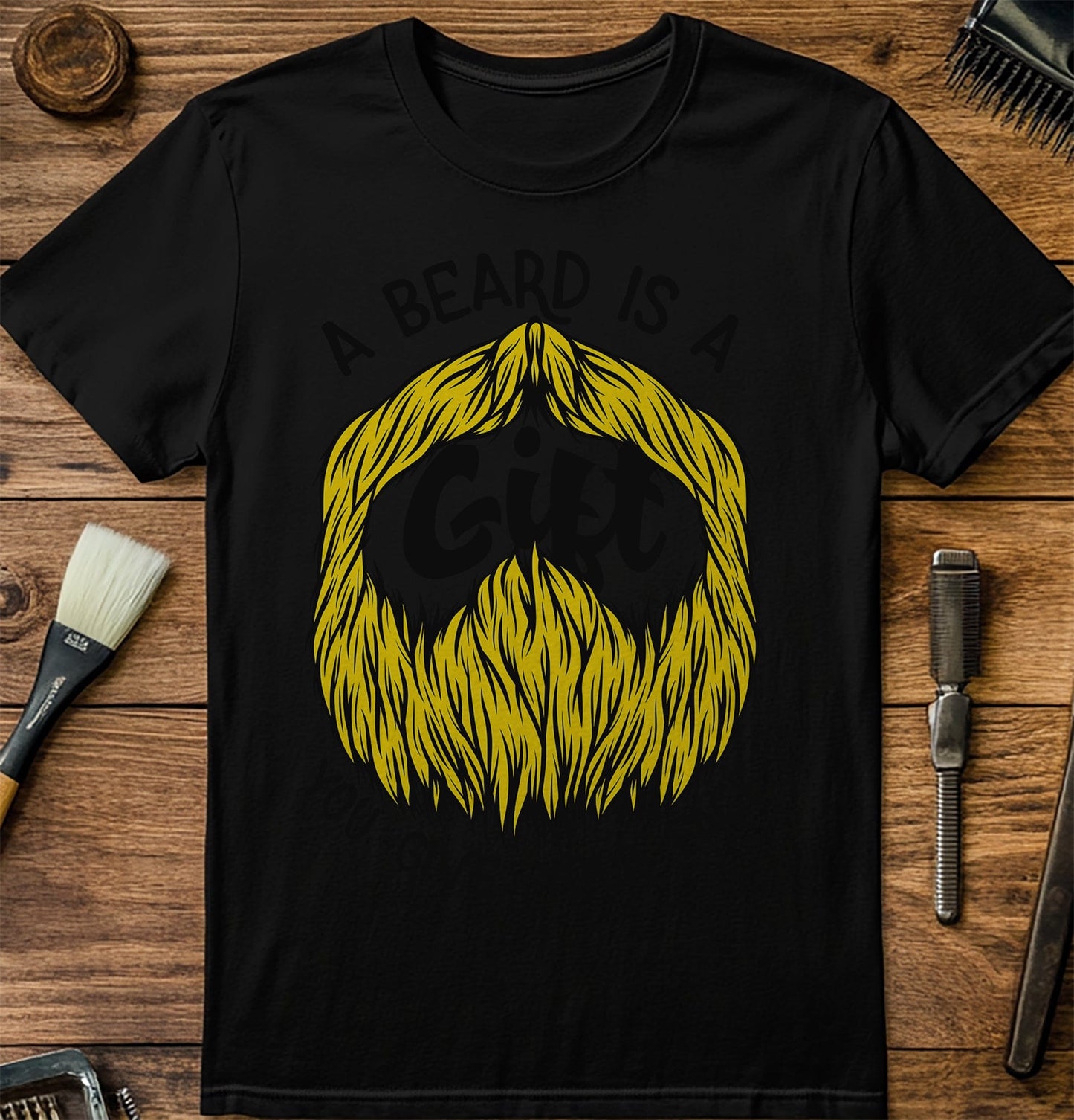 A Beard Is A Gift Funny T-Shirt