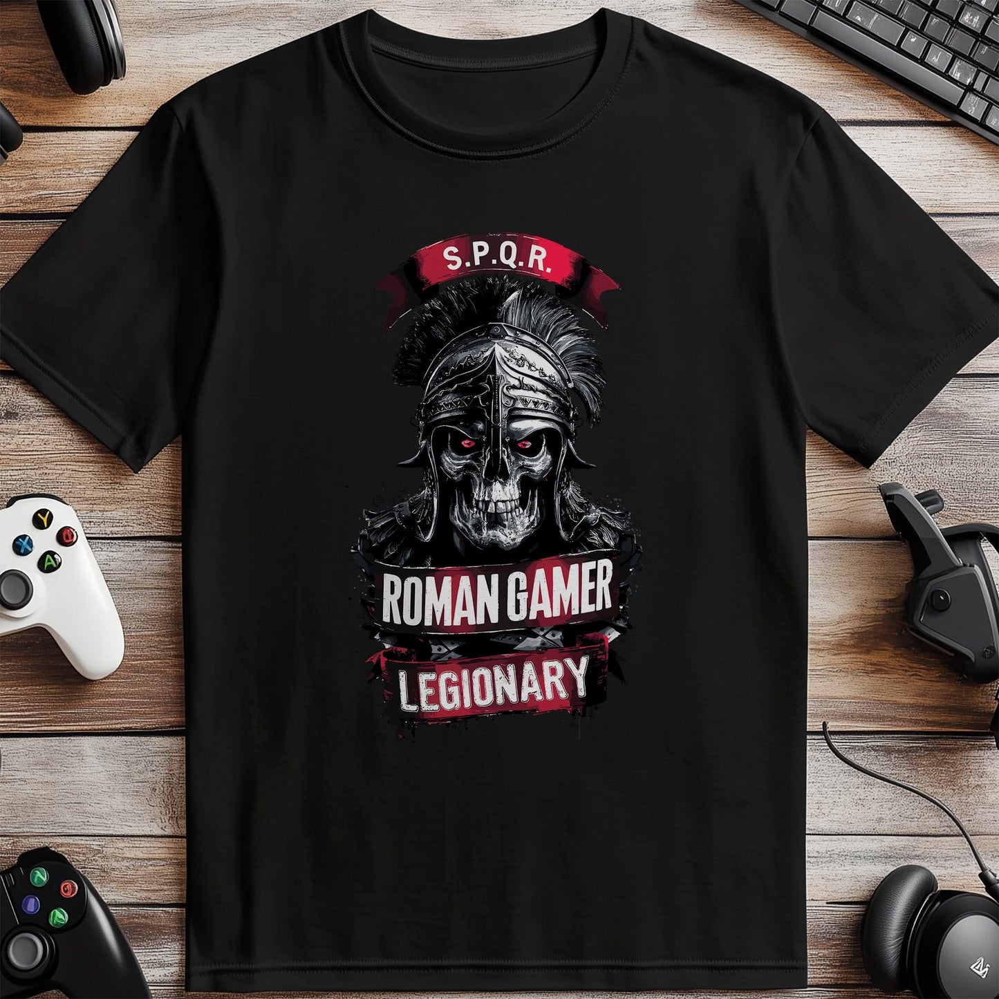 Gamer68 T-Shirt Spartan Helmet
