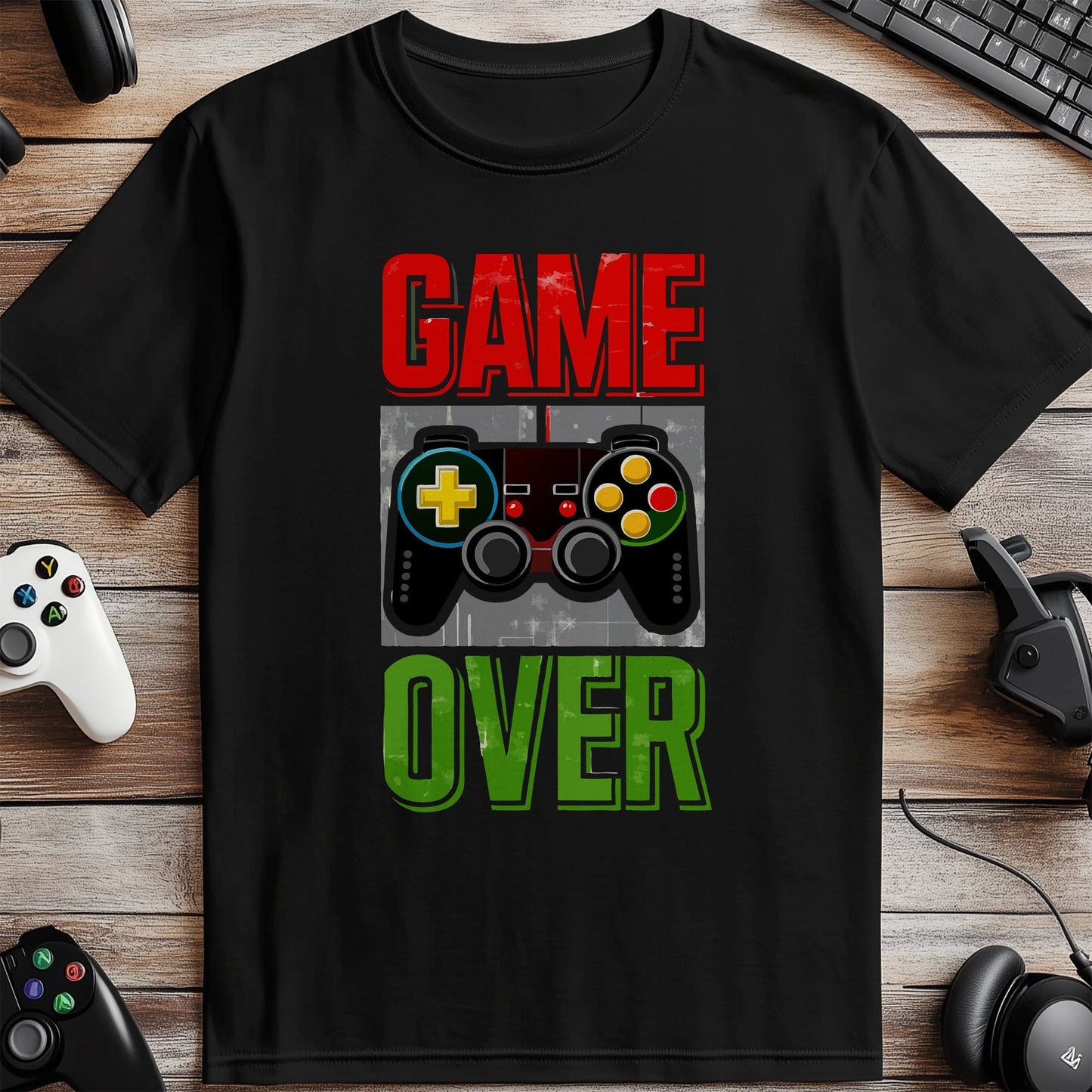 Gamer50 t-shirt Game over
