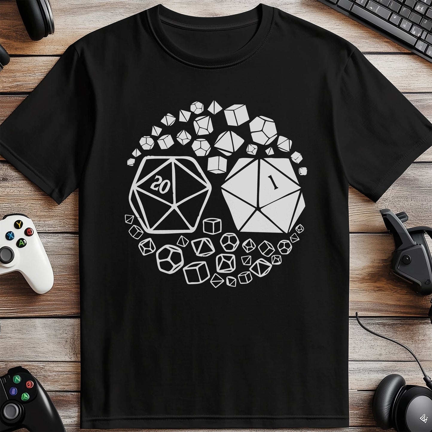 Ying Yang Dice T-Shirt