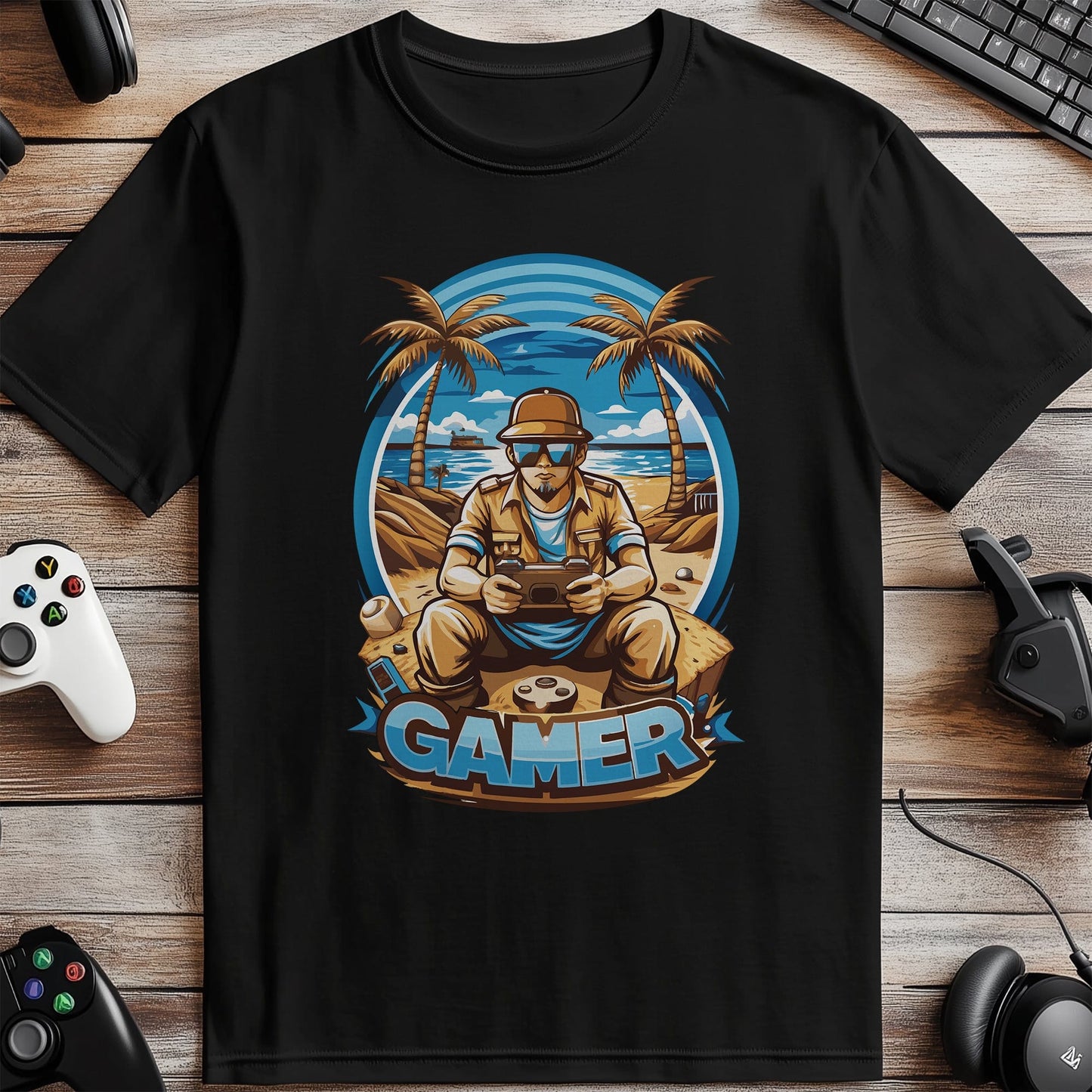 Gamer96 Palm trees T-shirt