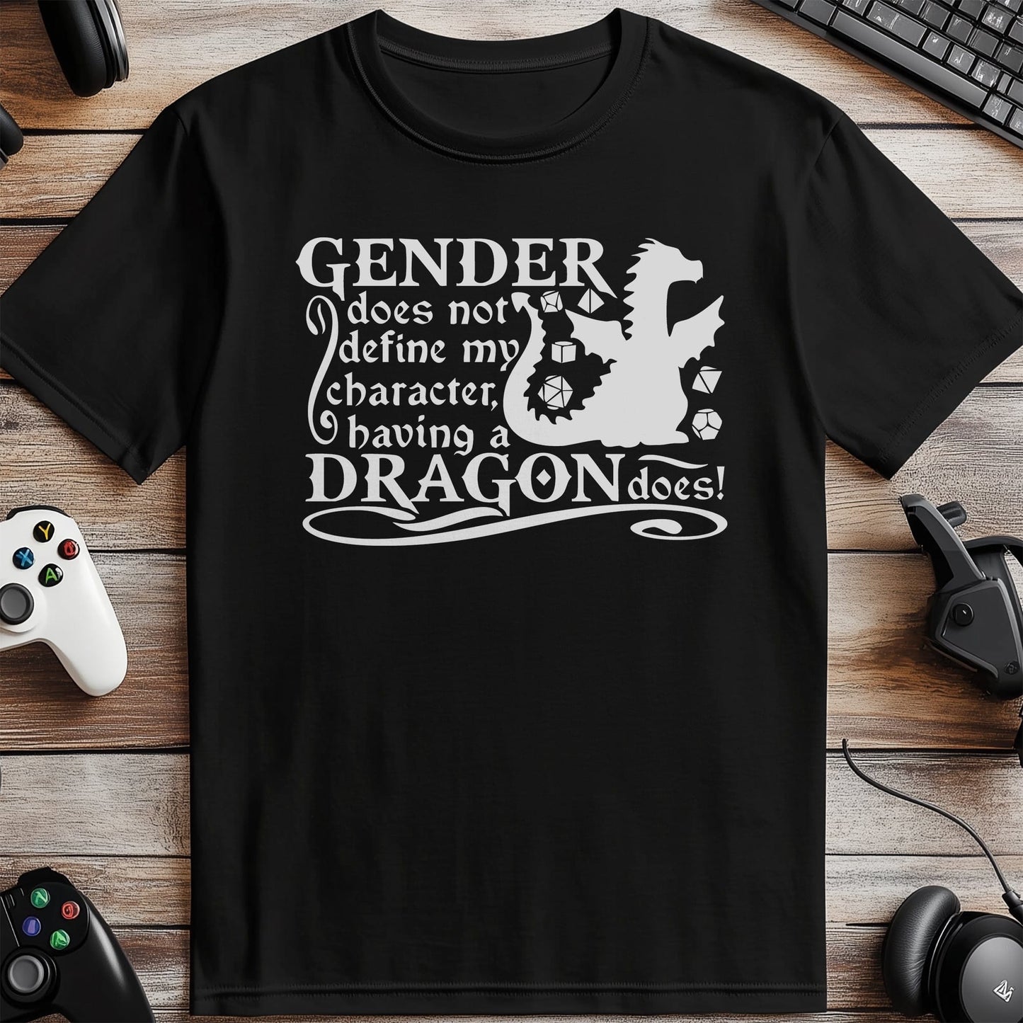 Gender Does Not Define My Character T-Shirt