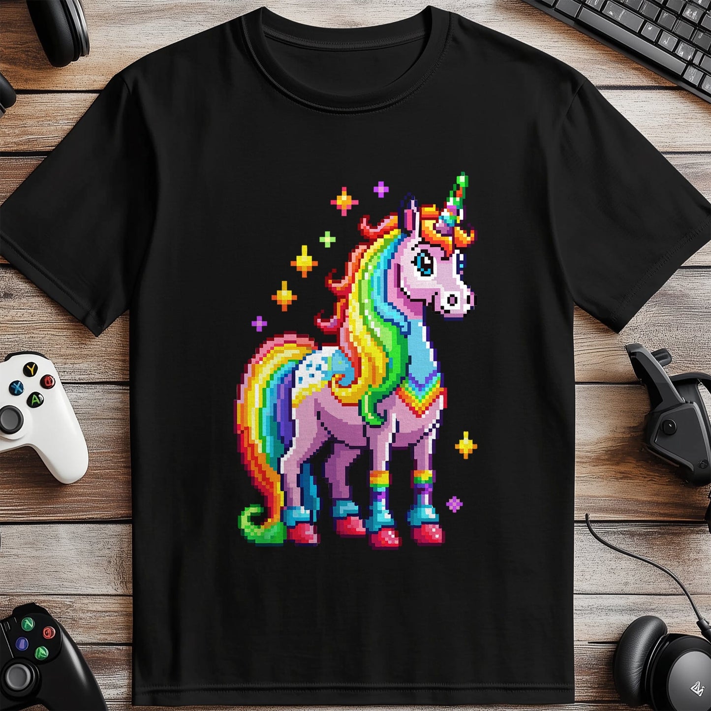 Pixel 34 Unicorn T-shirt unicorn