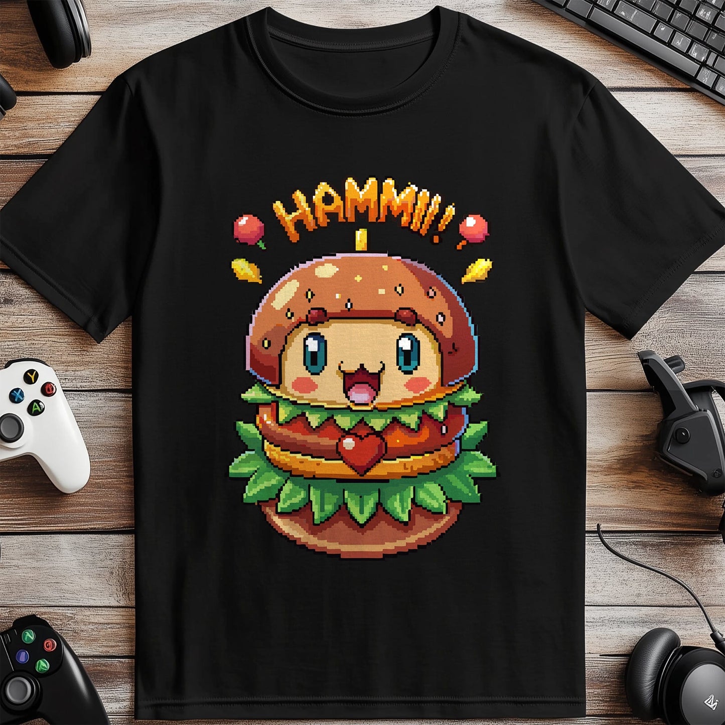Pixel 79 Burger T-shirt