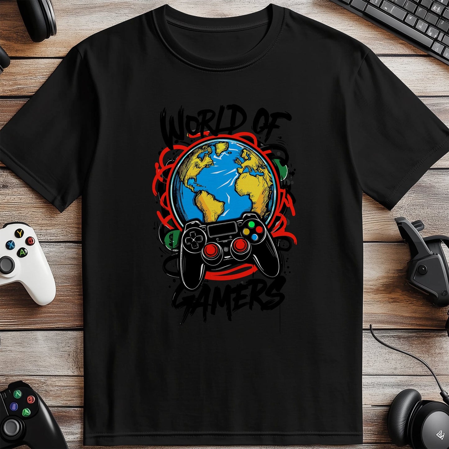 Gamer41 T-shirt Globe