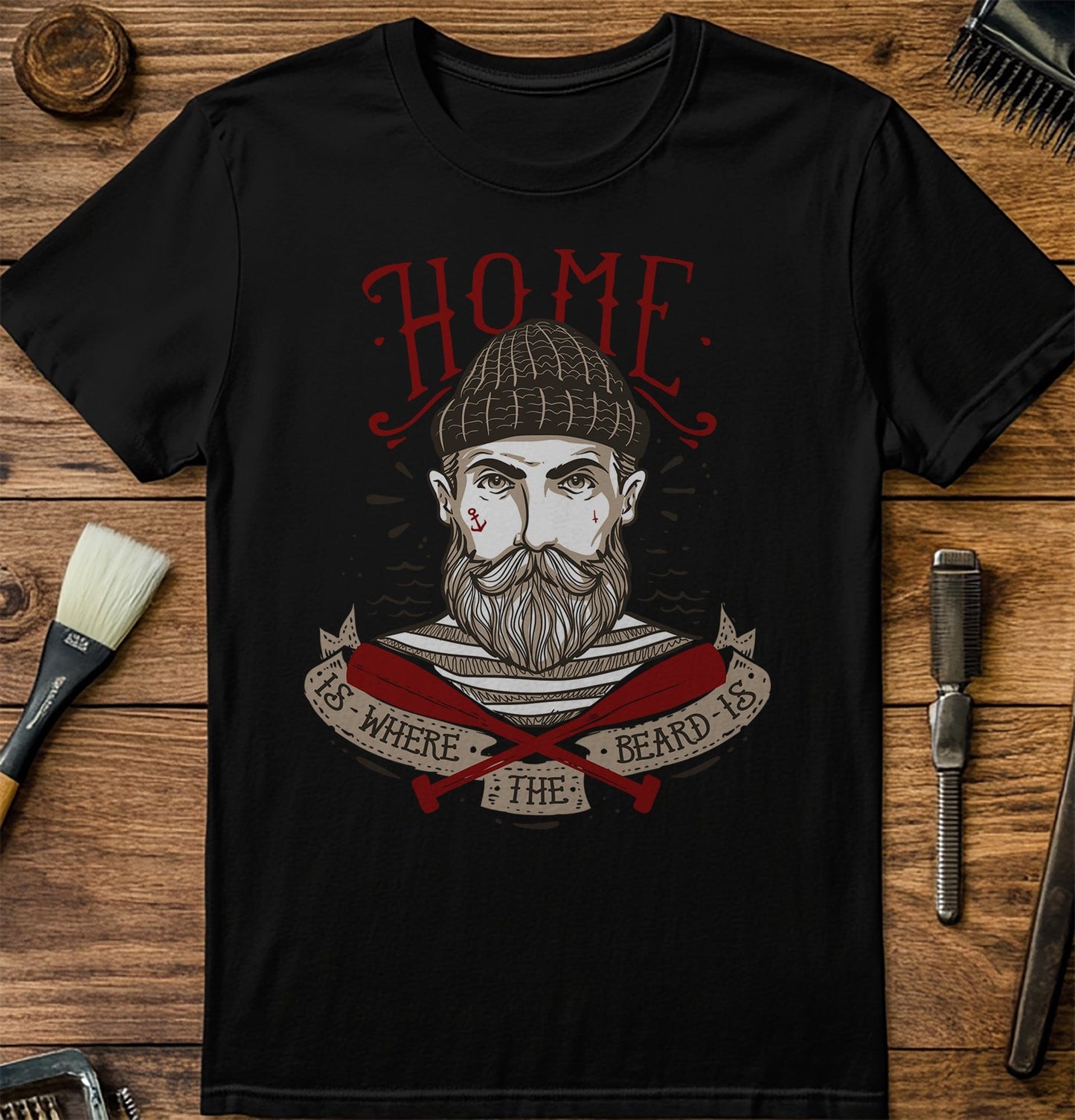 Home is Where the Beard Is T-Shirt