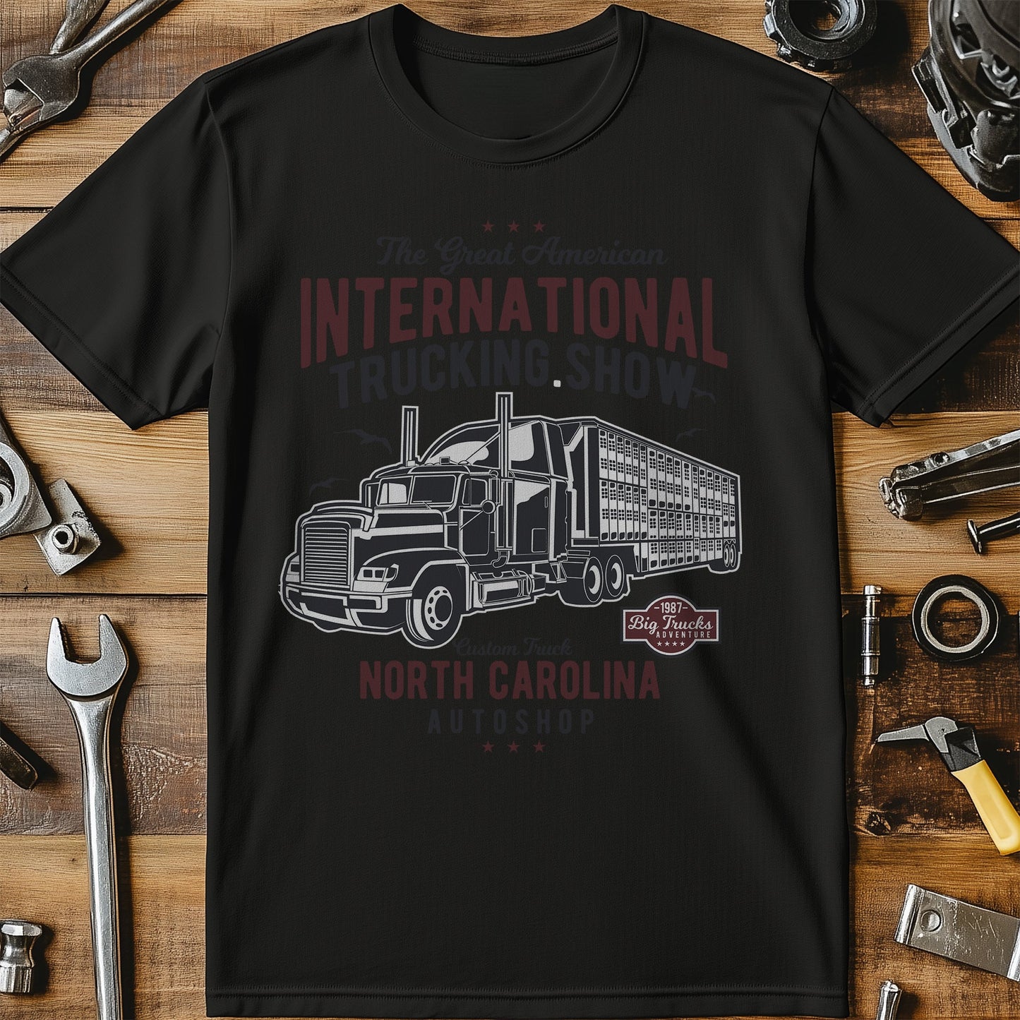 Vintage Big Truck Show T-Shirt