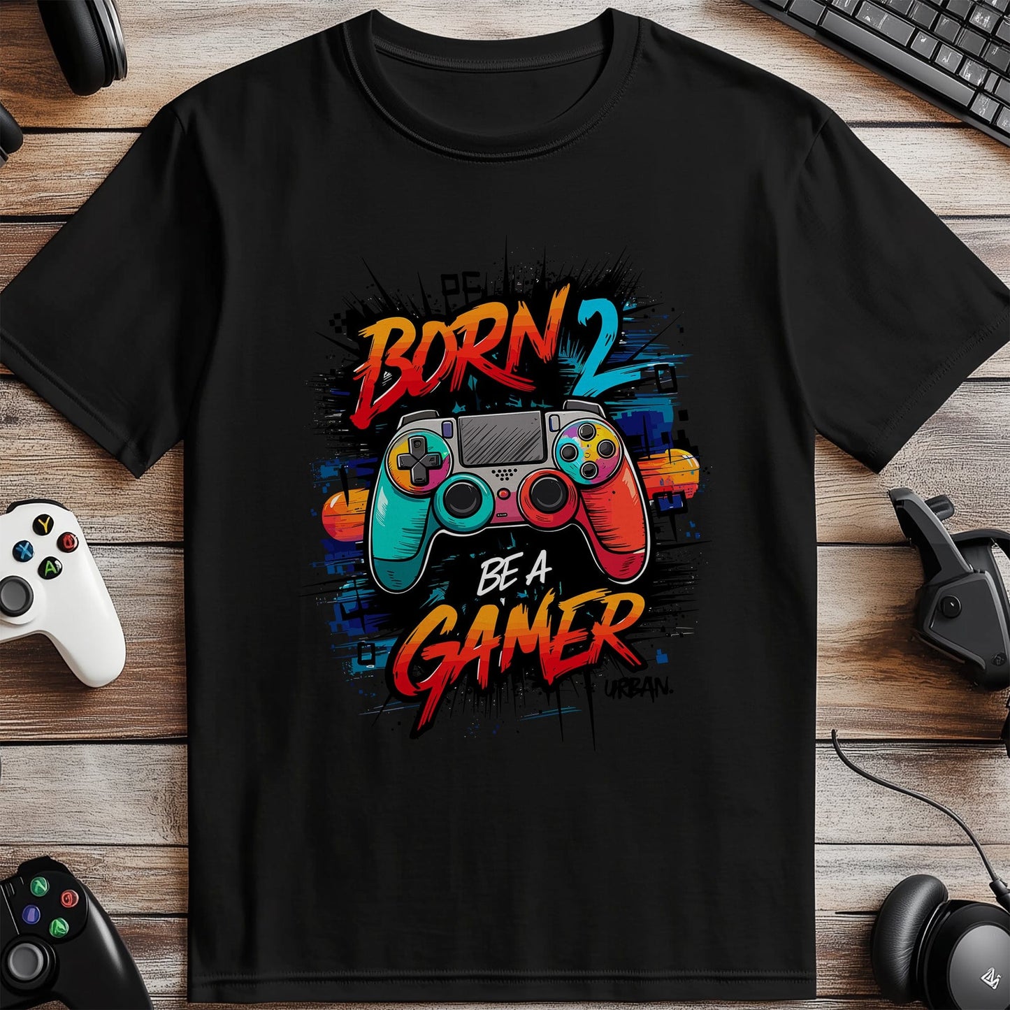 Gamer37 Born to be a gamer T-Shirt