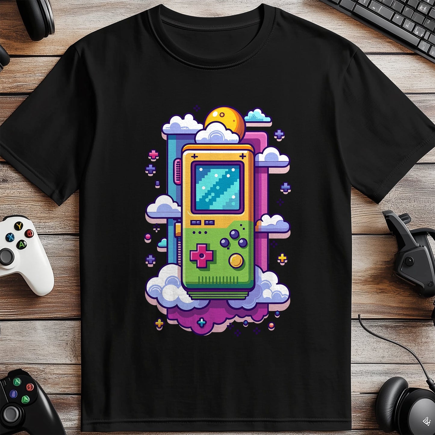 Pixel 10 T-Shirt Retro Gaming