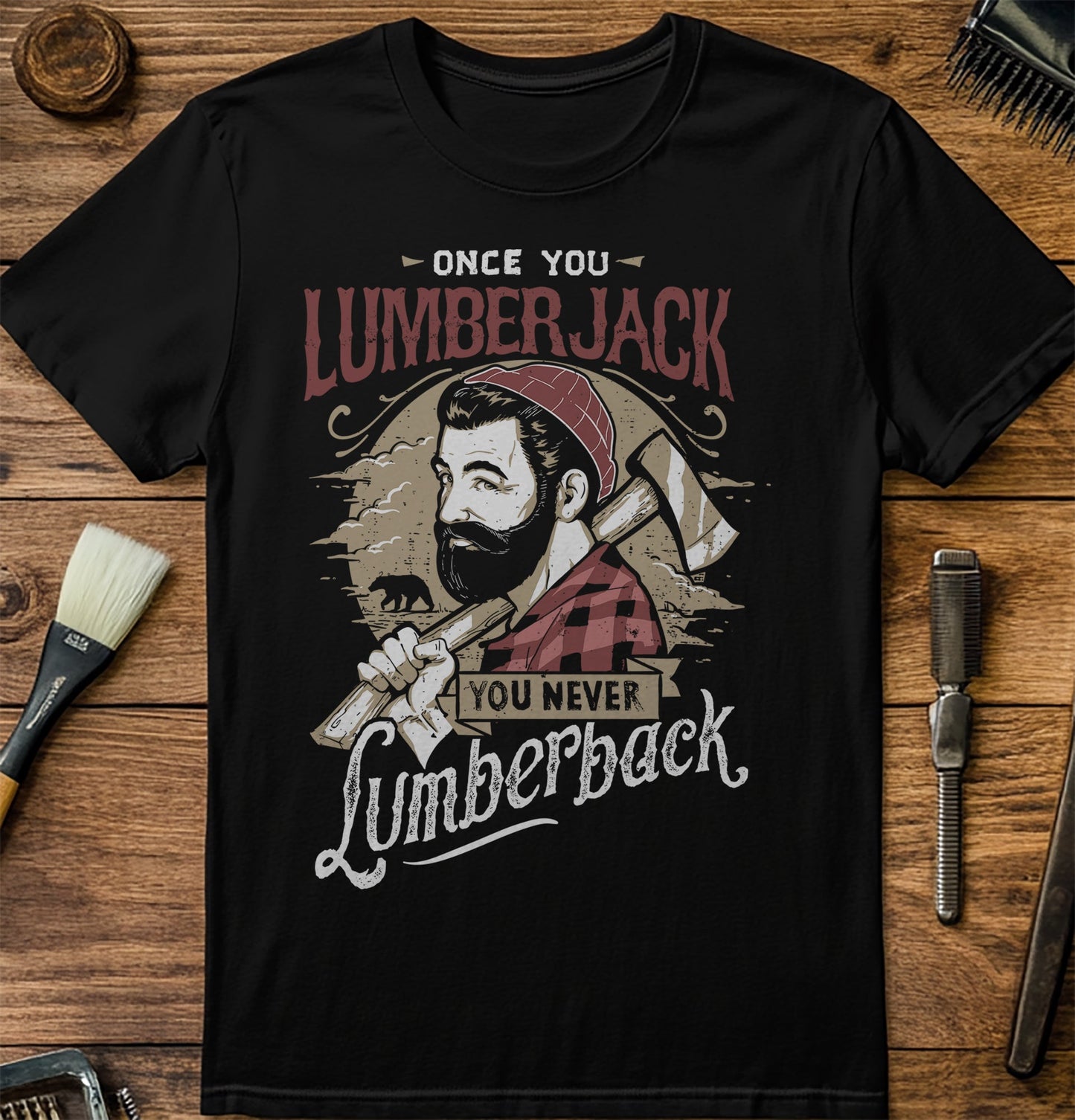 Lumberjack Beard T-Shirt