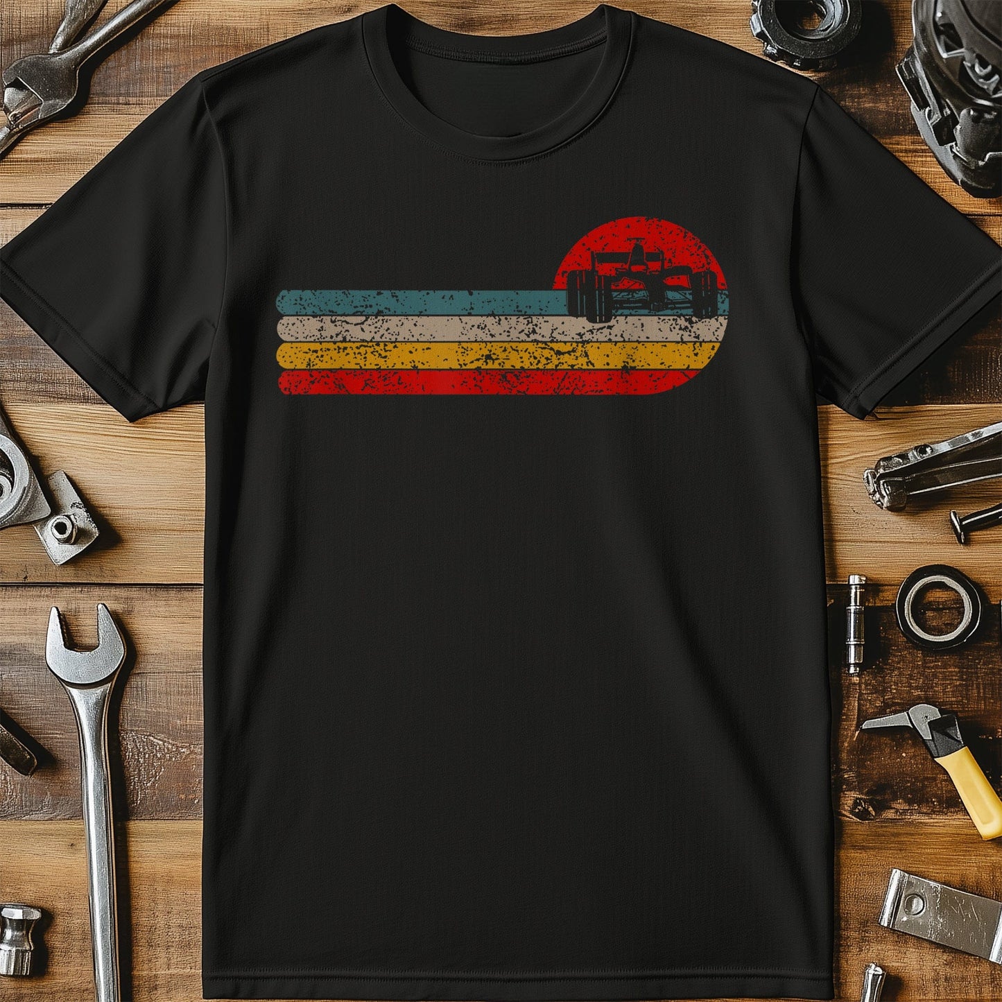Formula Racing Retro 70s Vintage T-Shirt