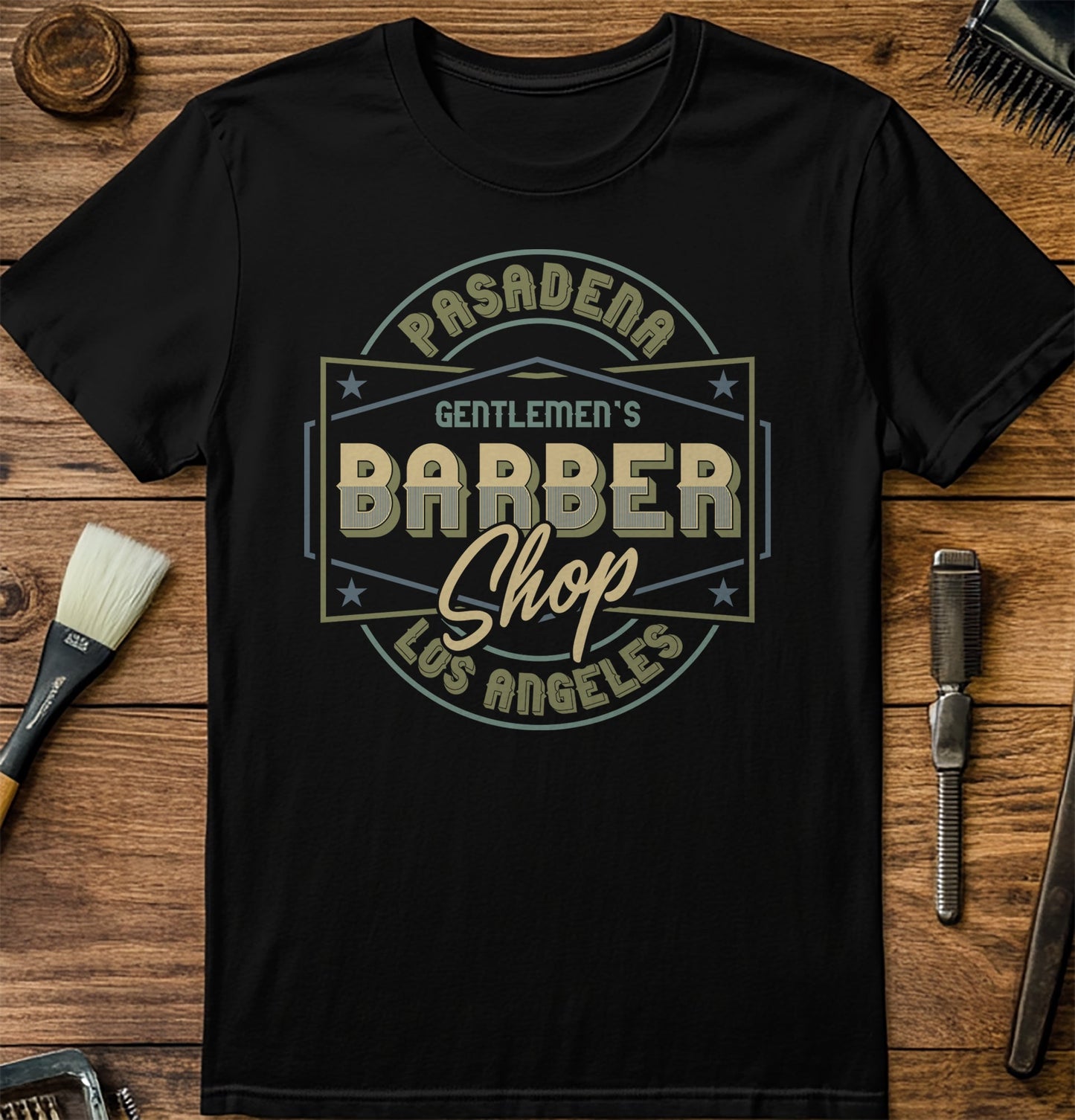 Pasedena Barber Shop T-shirt