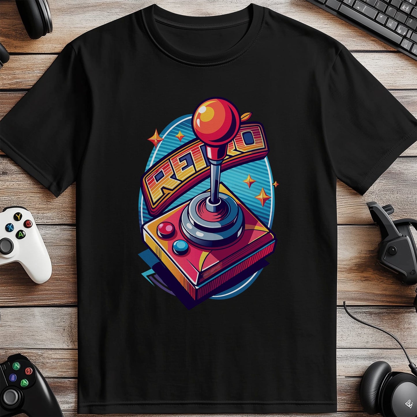 Gamer25 Retro Joystick T-shirt