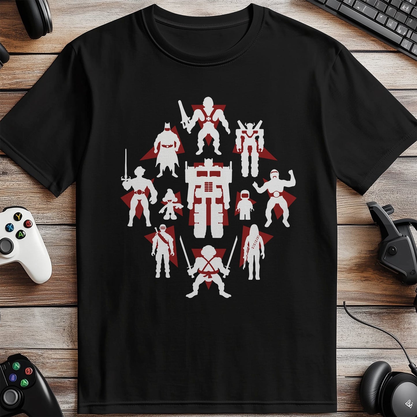 90's Saturday Morning TV Characters T-shirt