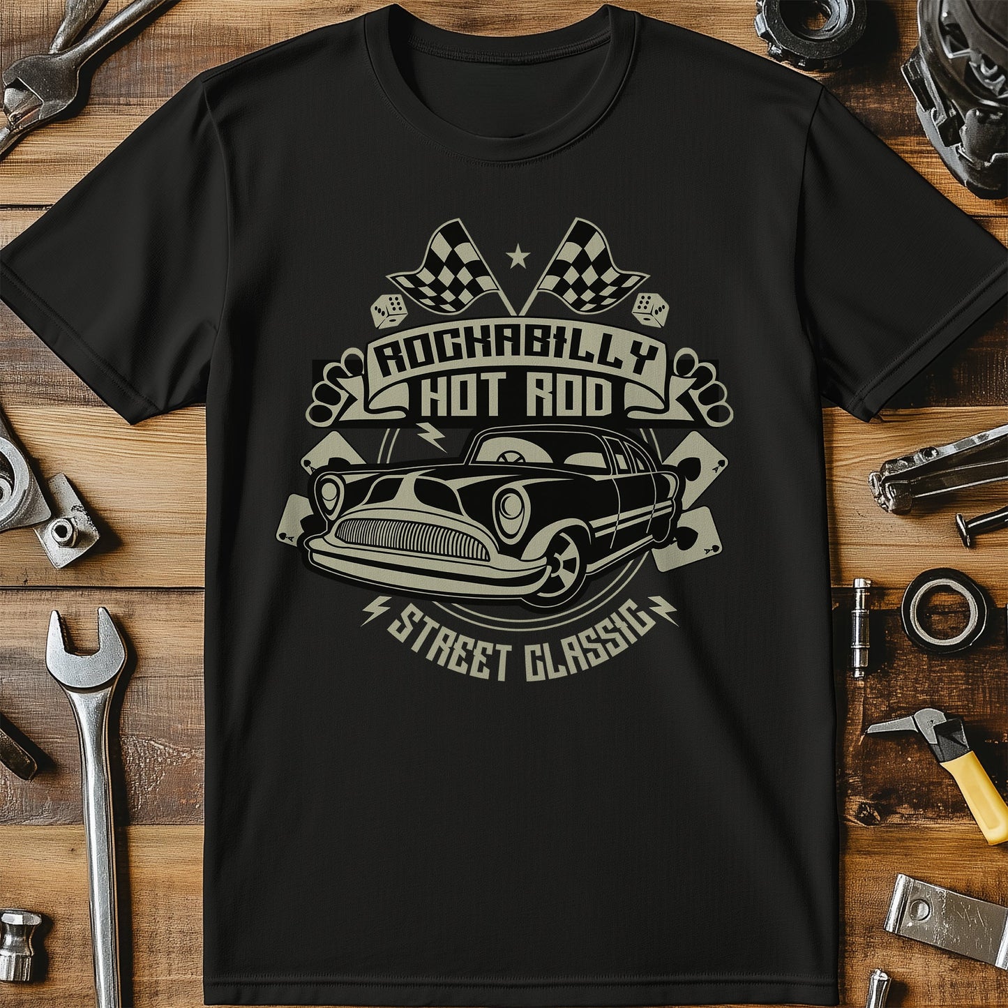 Rockabilly Hotrod Street Classic T-shirt