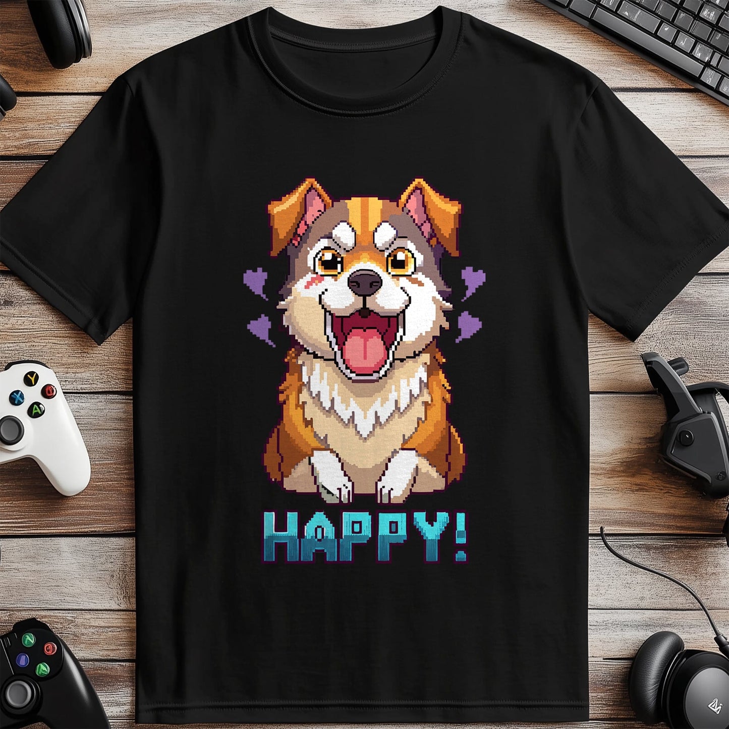 Pixel 18 Corgi T-Shirt
