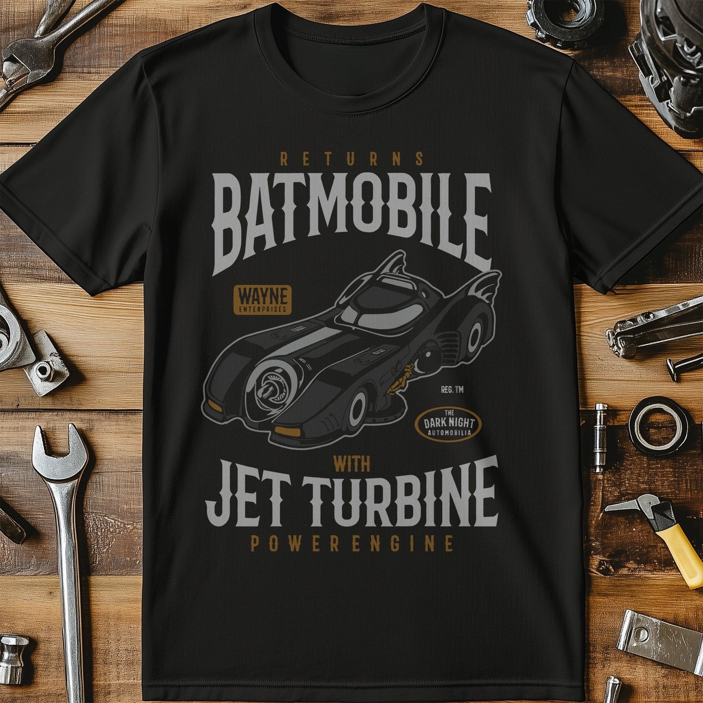 Bat Returns Car T-shirt