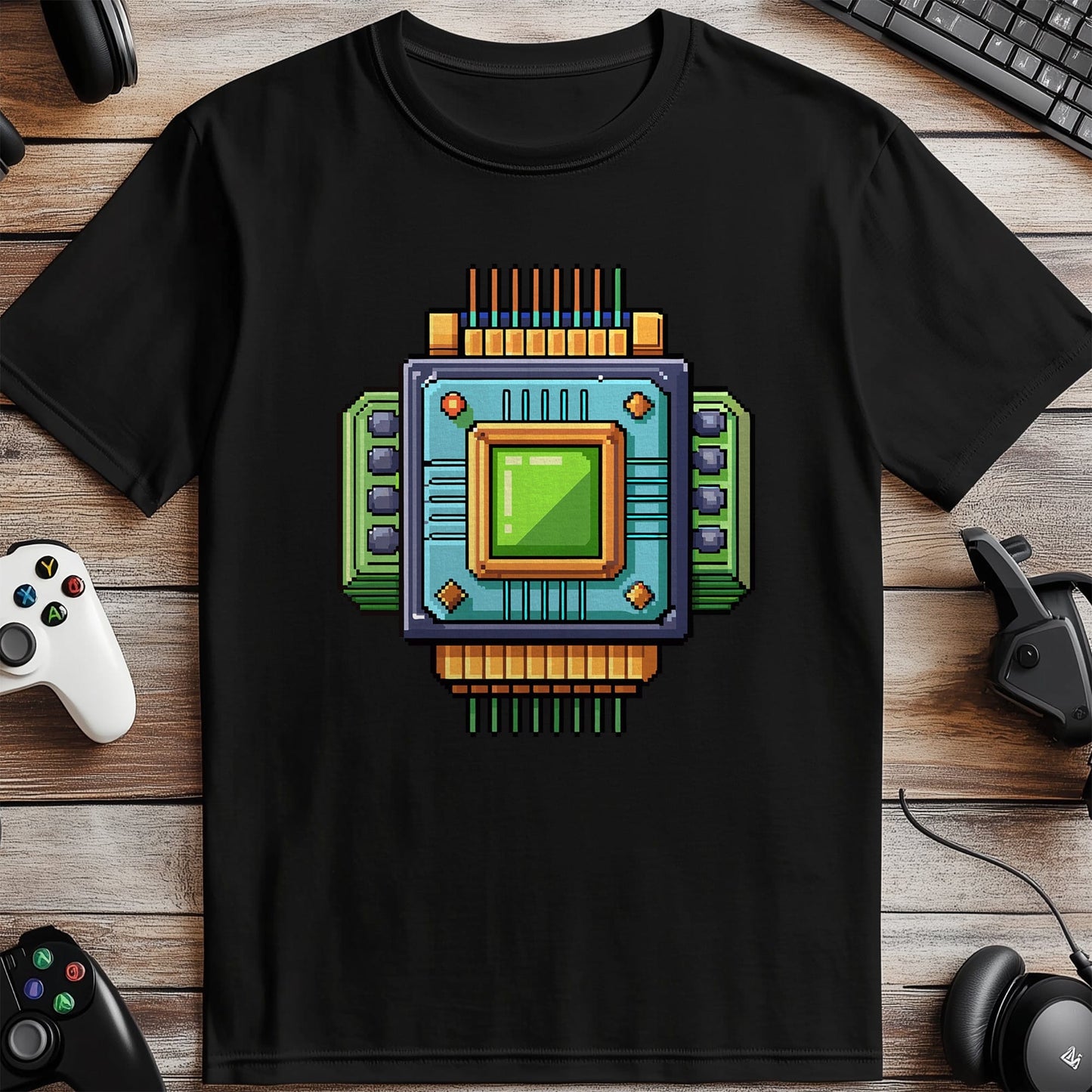 Pixel 15 T-shirt Computer chip