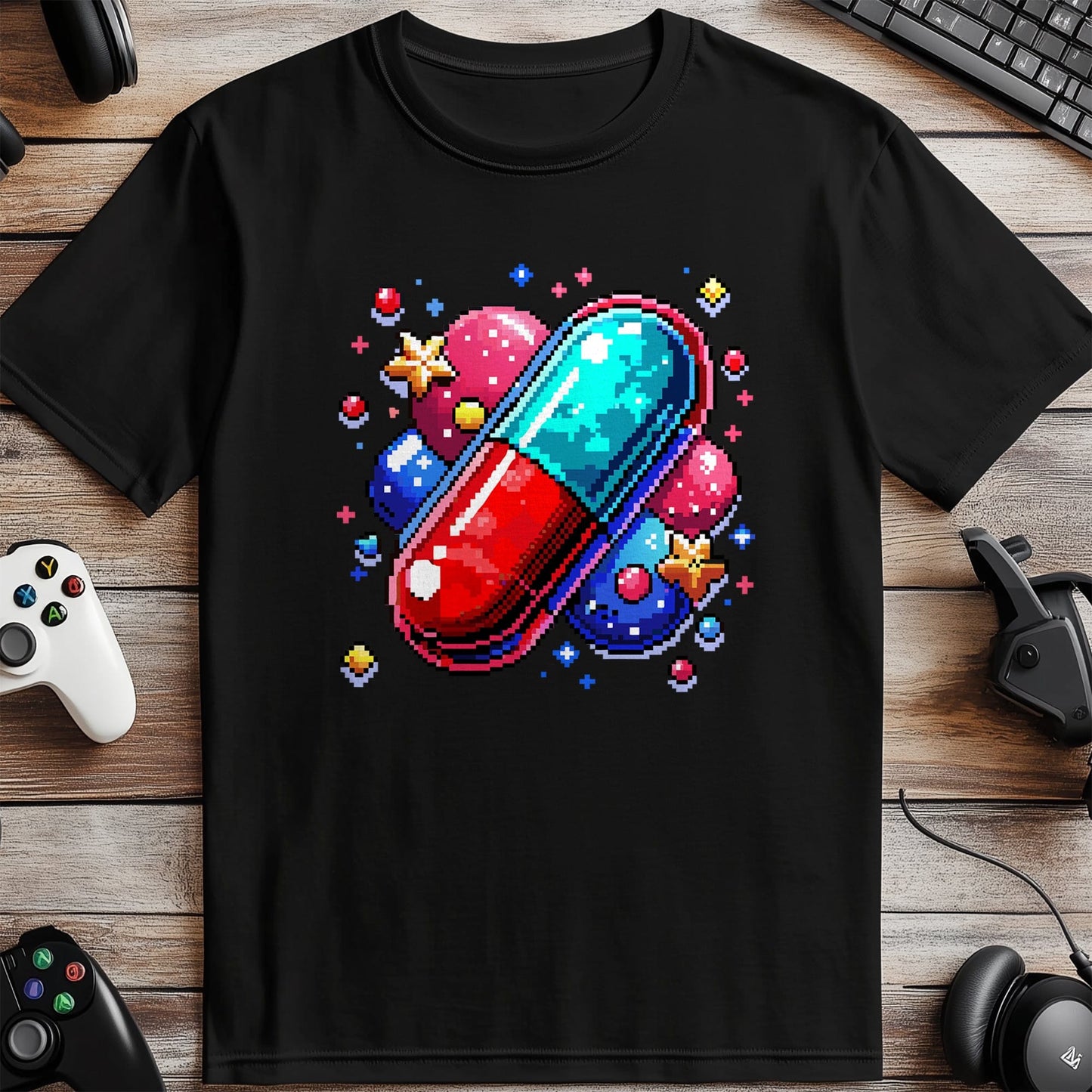 Pixel 22 Pill T-Shirt
