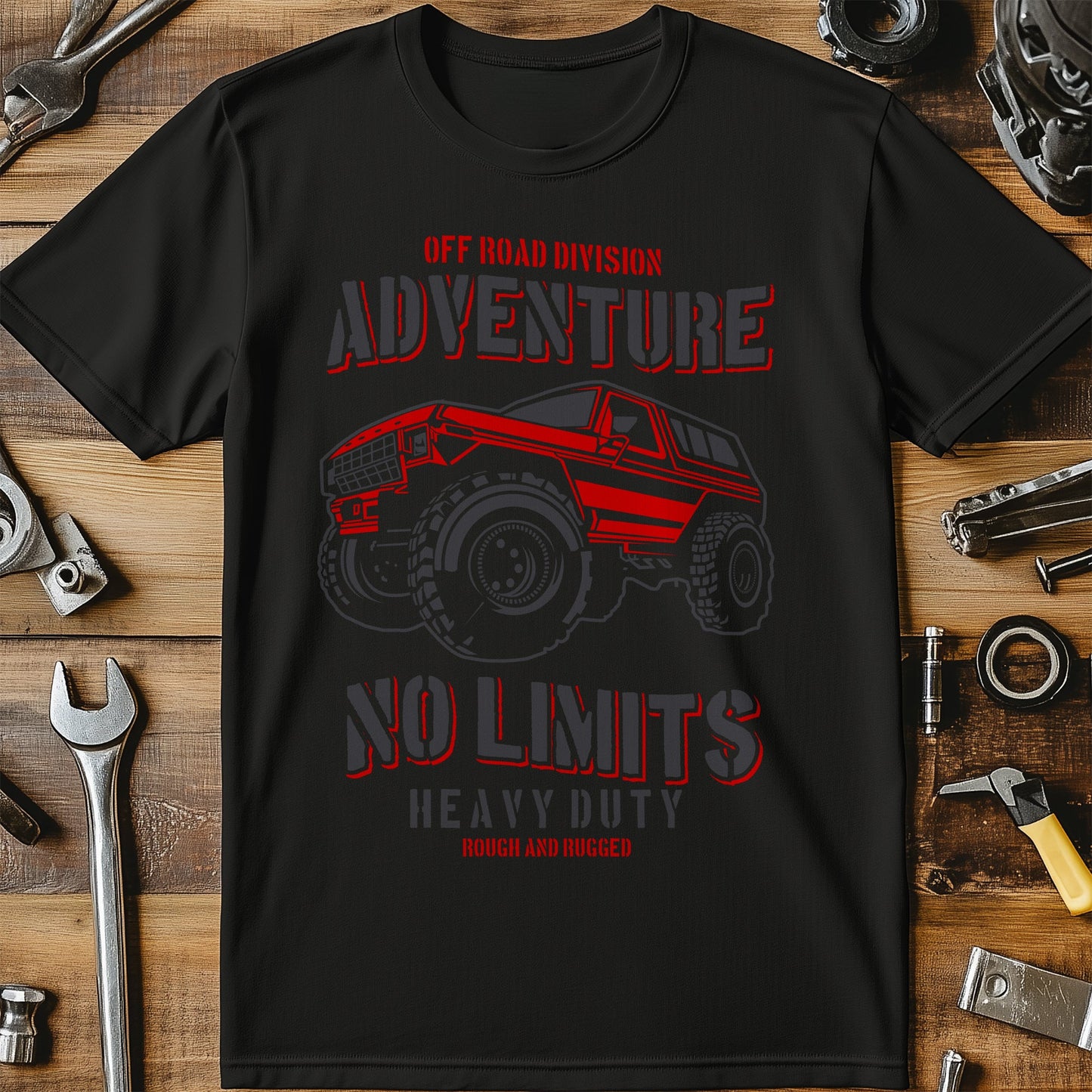 No Limits Adventure Jeep T-Shirt