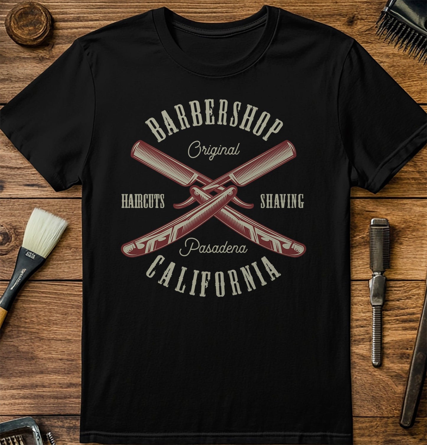 Barbershop Razor T-Shirt