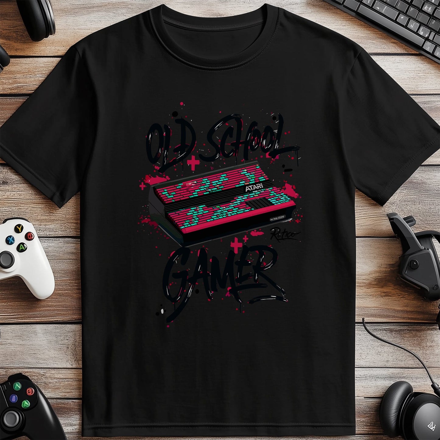 Gamer 91 Old School gamer T-shirt