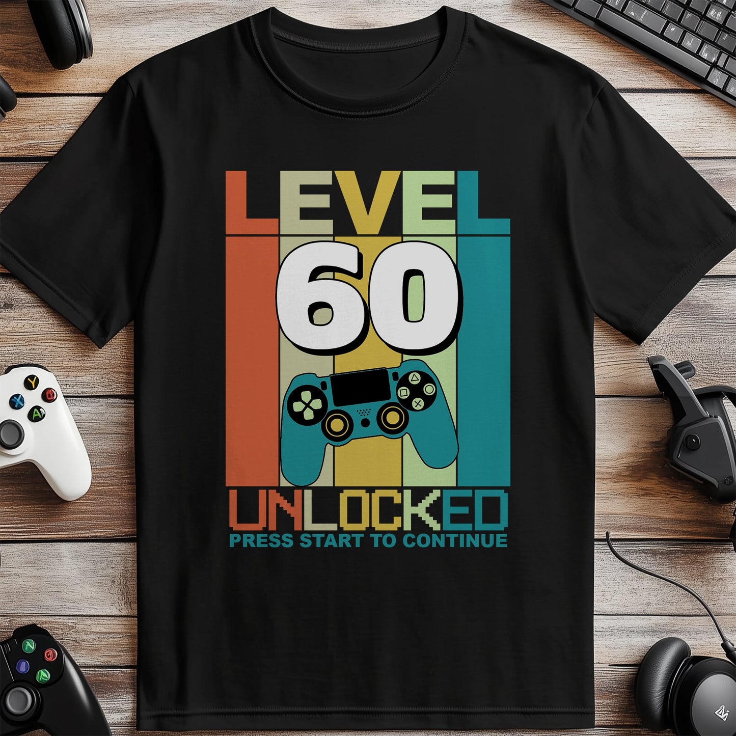 Level Unlocked 60 Gaming T-Shirt
