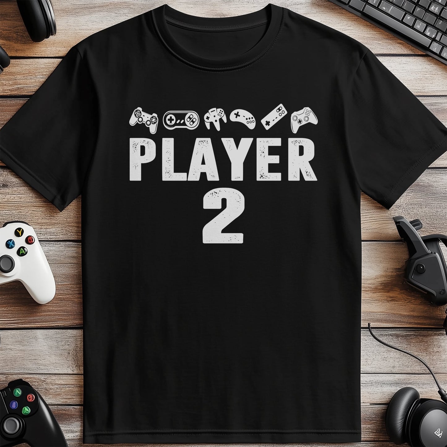 Player 2 Level Up T-shirt