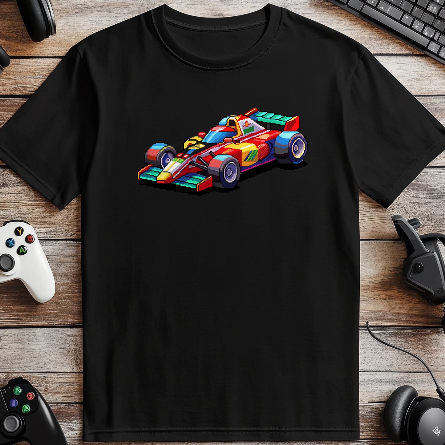 Pixel 19 Racing T-Shirt